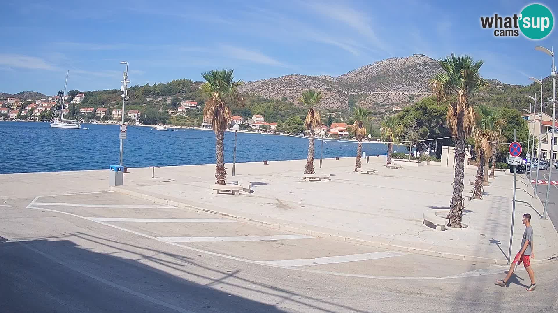 Livecam Slano – Dubrovnik Neretva region webcam Croatie