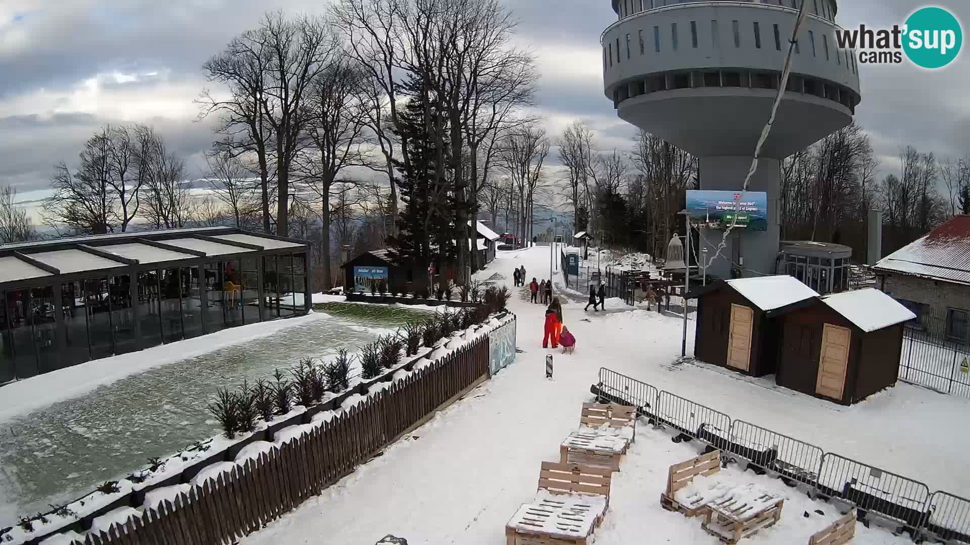 Sljeme – Medvednica – stazione sciistica vicino Zagabria