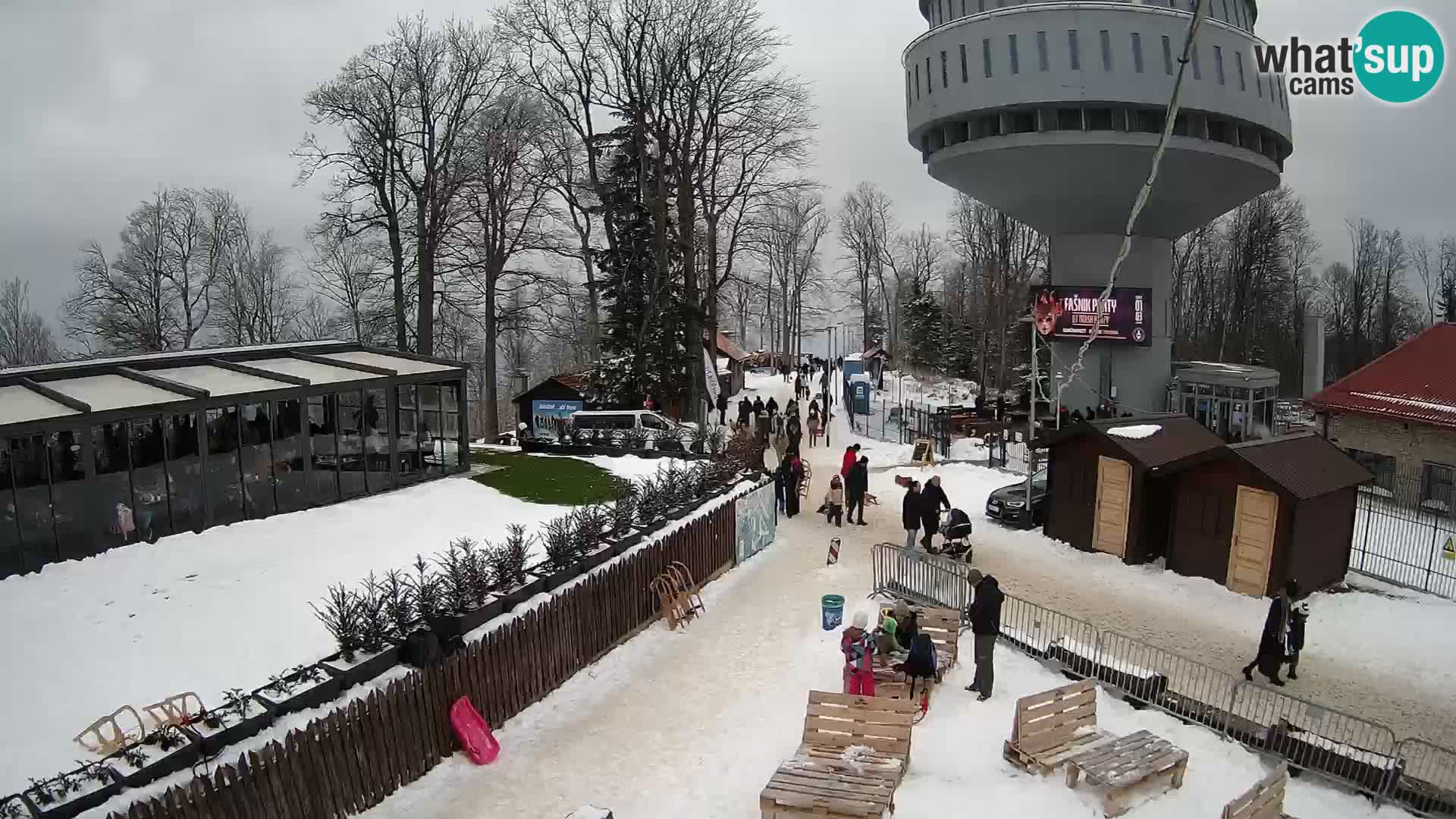 Sljeme – Medvednica – Ski-Zentrum in der Nähe von Zagreb