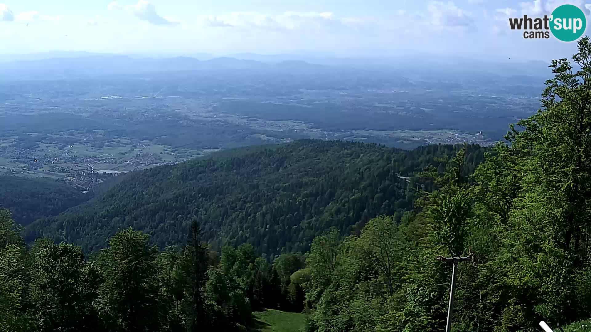 Sljeme webcam – panorama