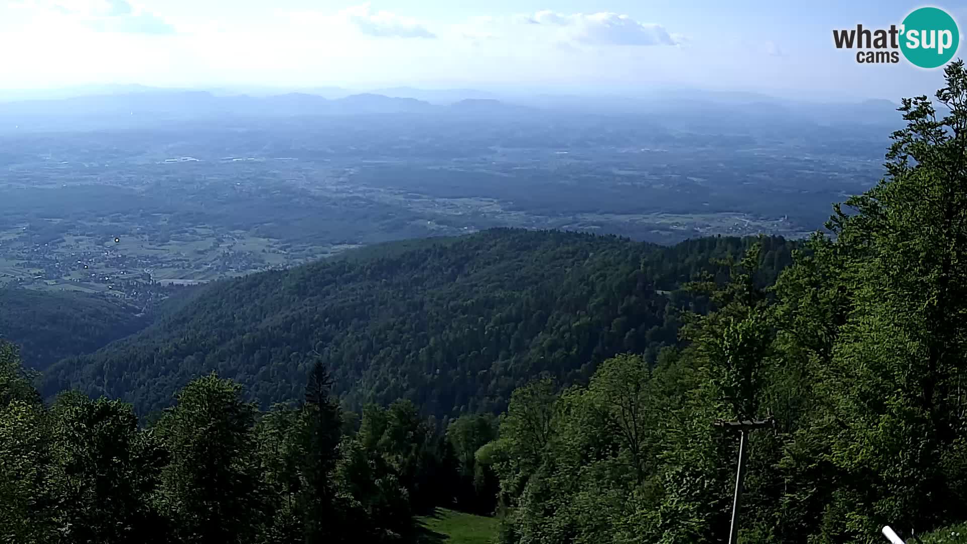 Sljeme webcam – Panorama