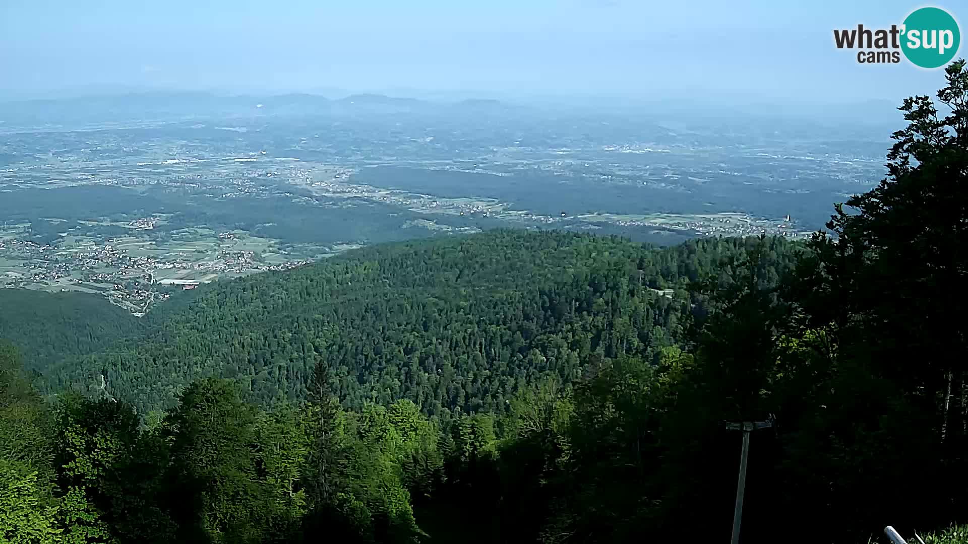 Sljeme webcam – Panorama