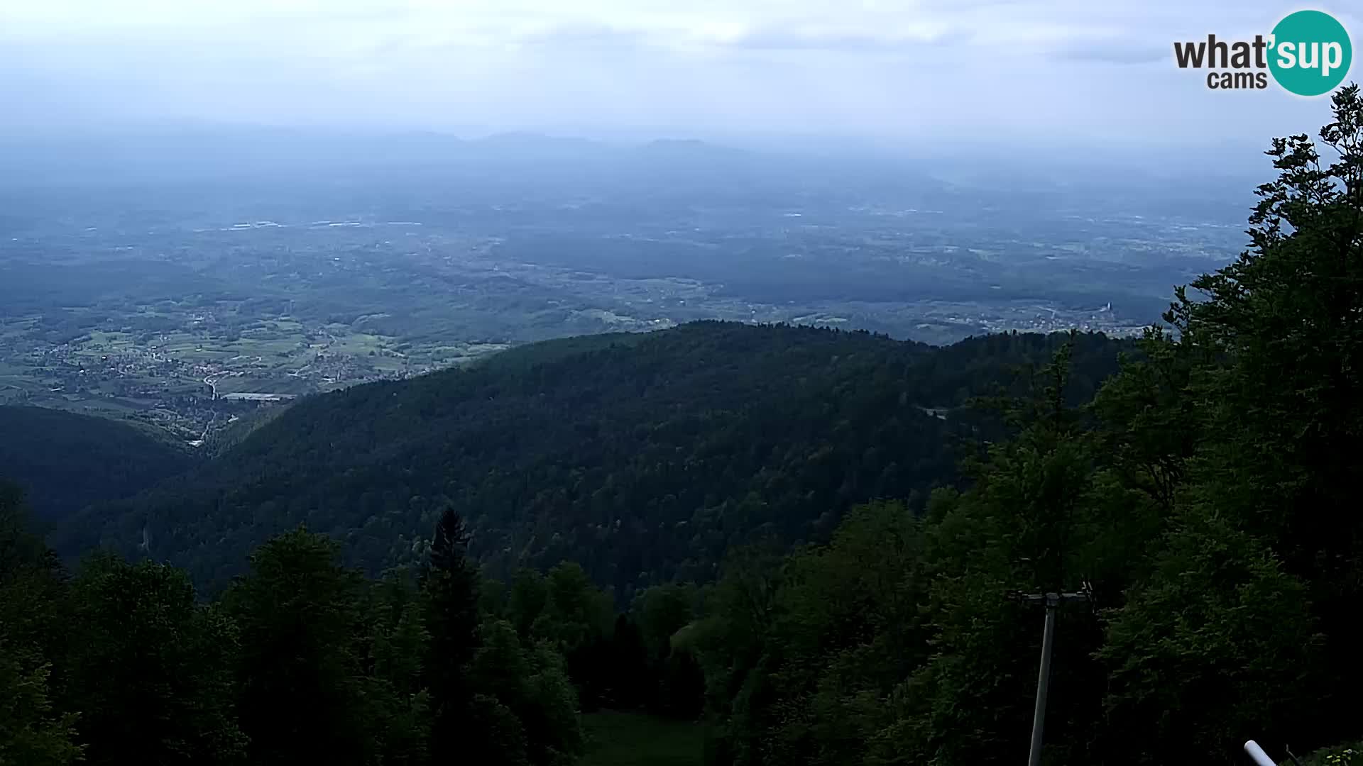 Sljeme webcam – Panorama