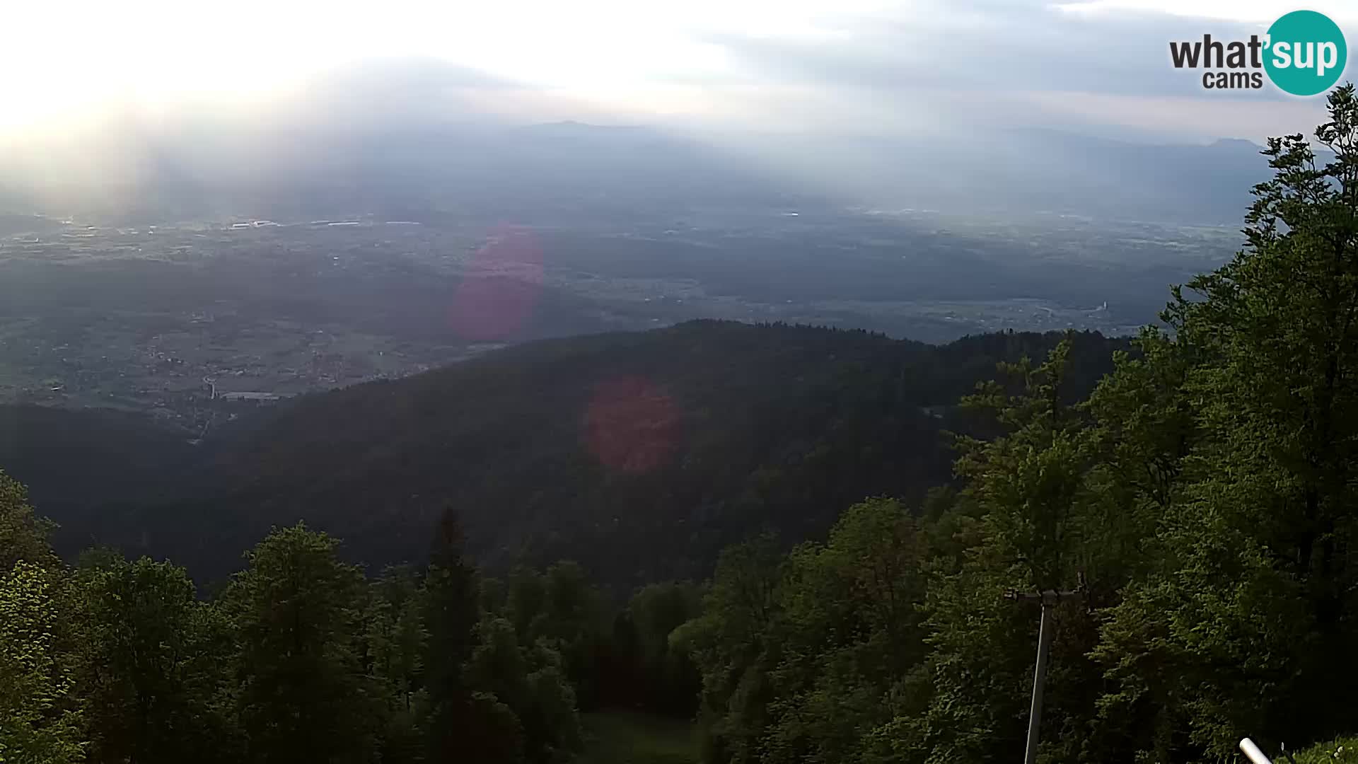 Sljeme webcam – Panorama