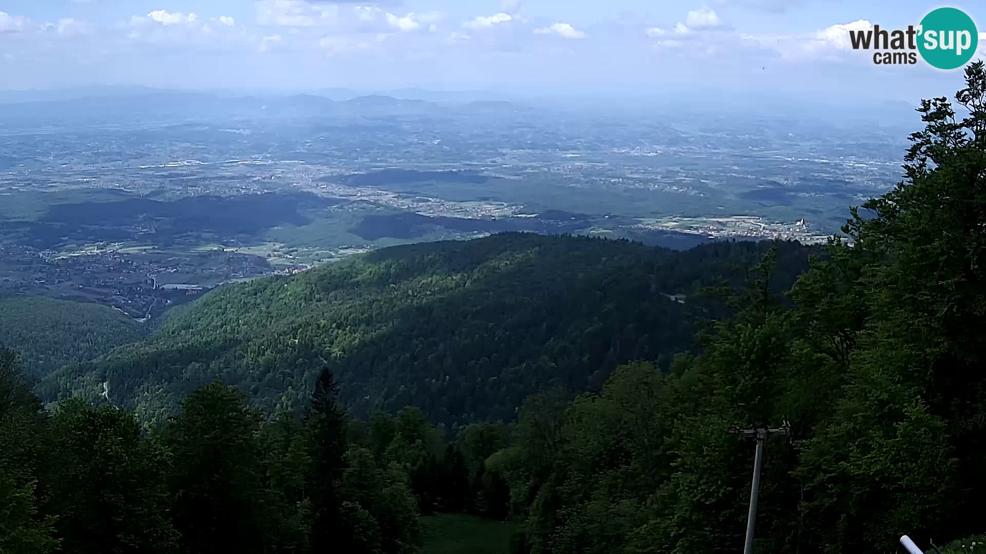 Sljeme webcam – Panorama