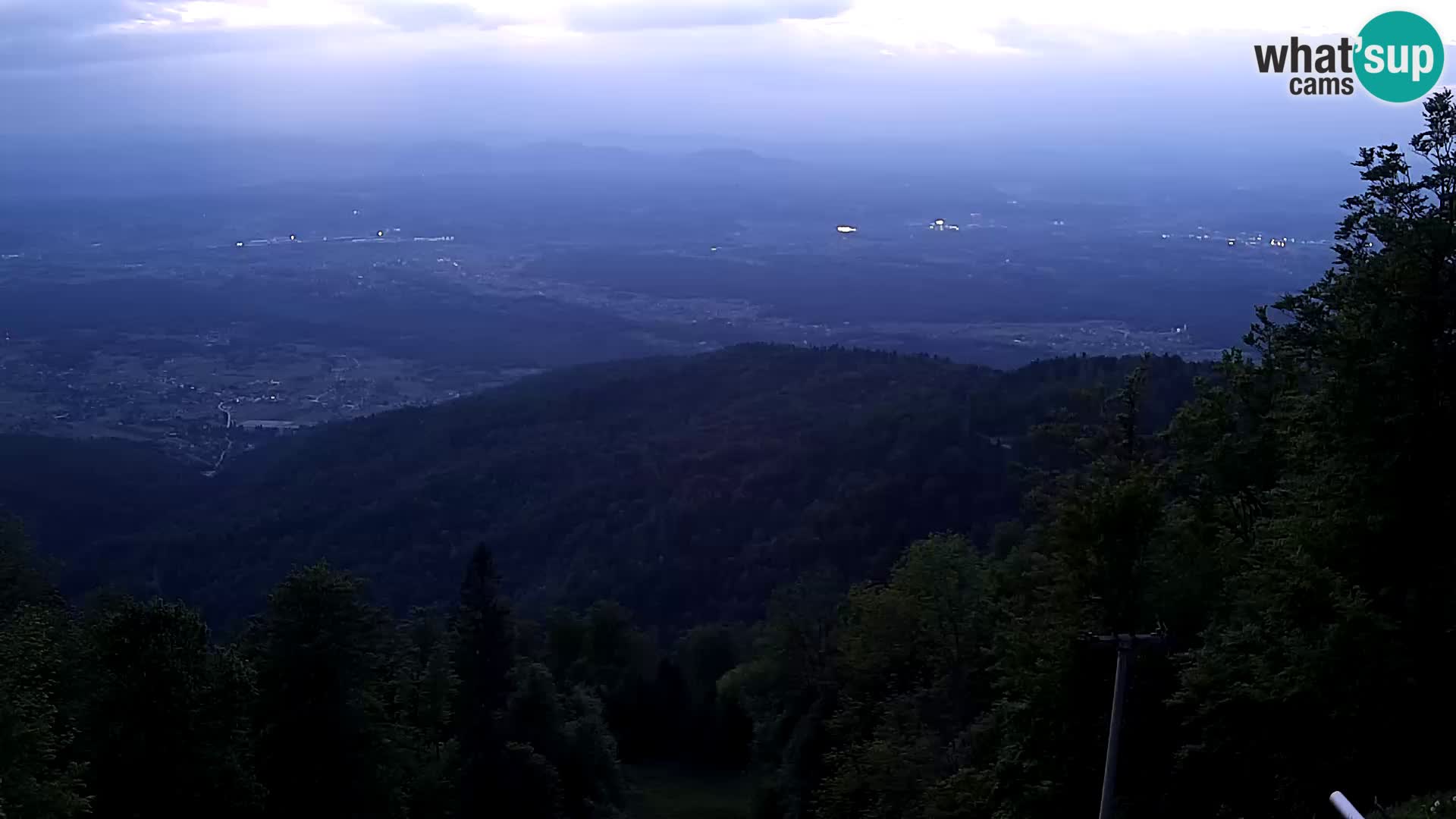 Sljeme webcam – Panorama