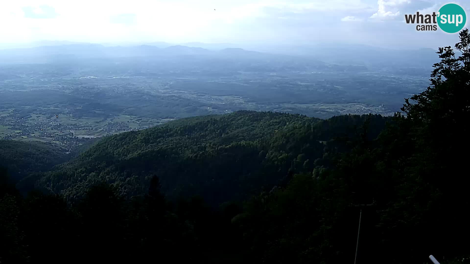 Sljeme webcam – Panorama