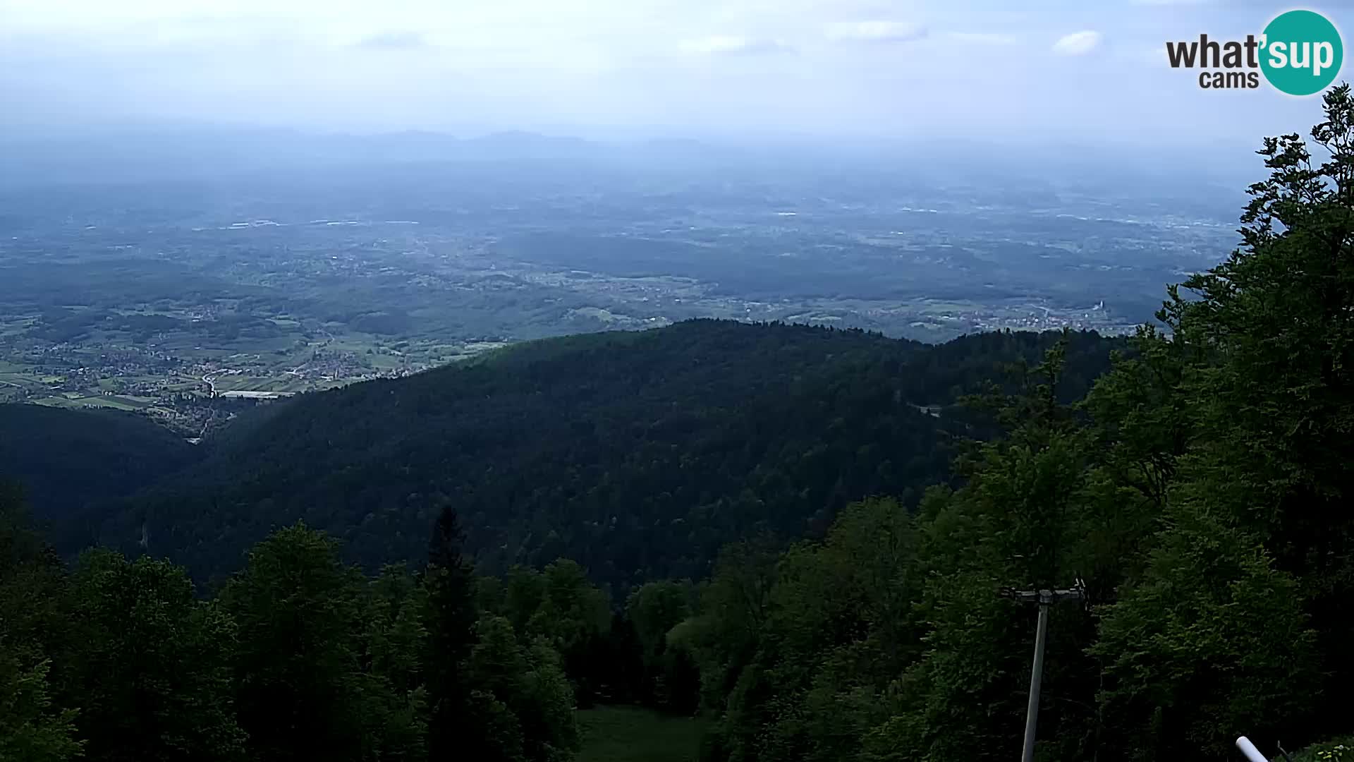 Sljeme webcam – Panorama