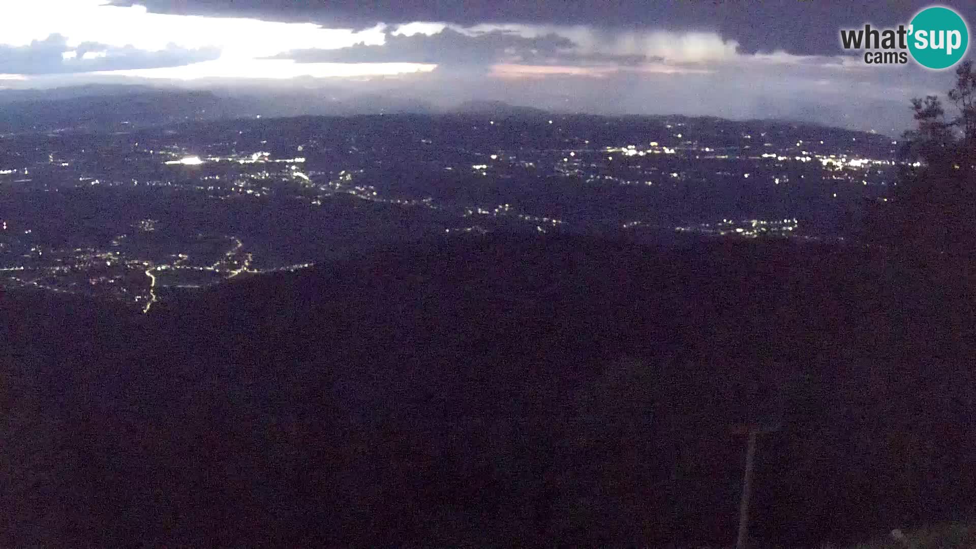 Sljeme webcam – Panorama