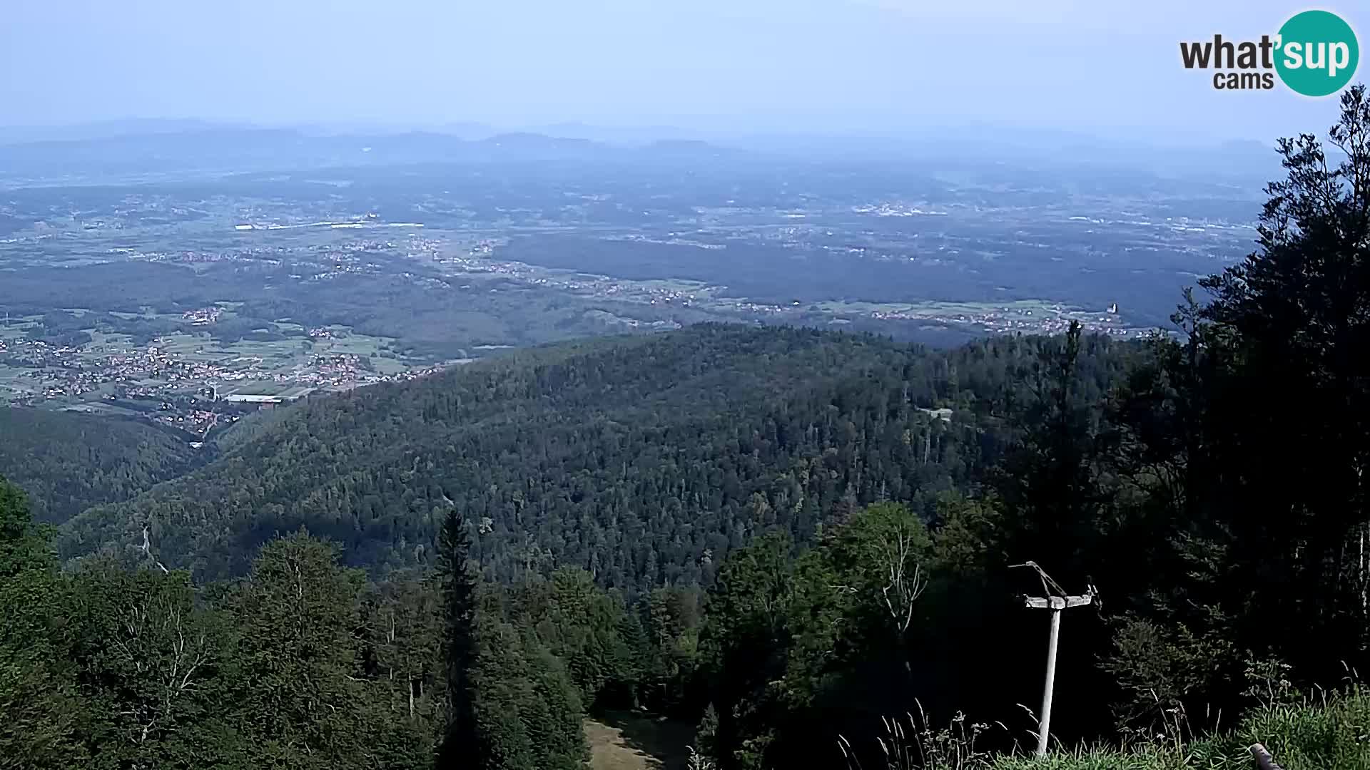 Sljeme webcam – Panorama