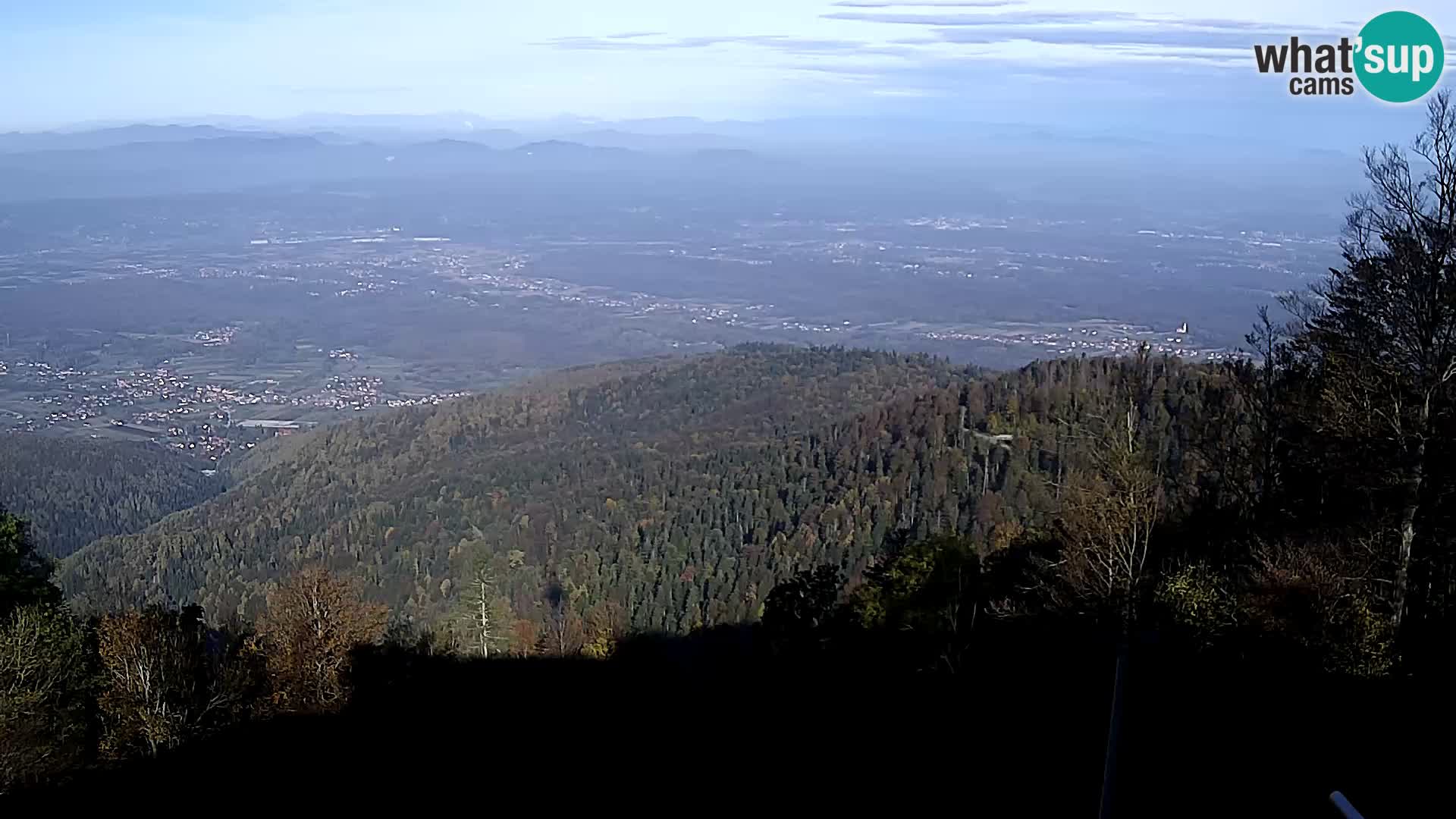 Sljeme webcam – Panorama