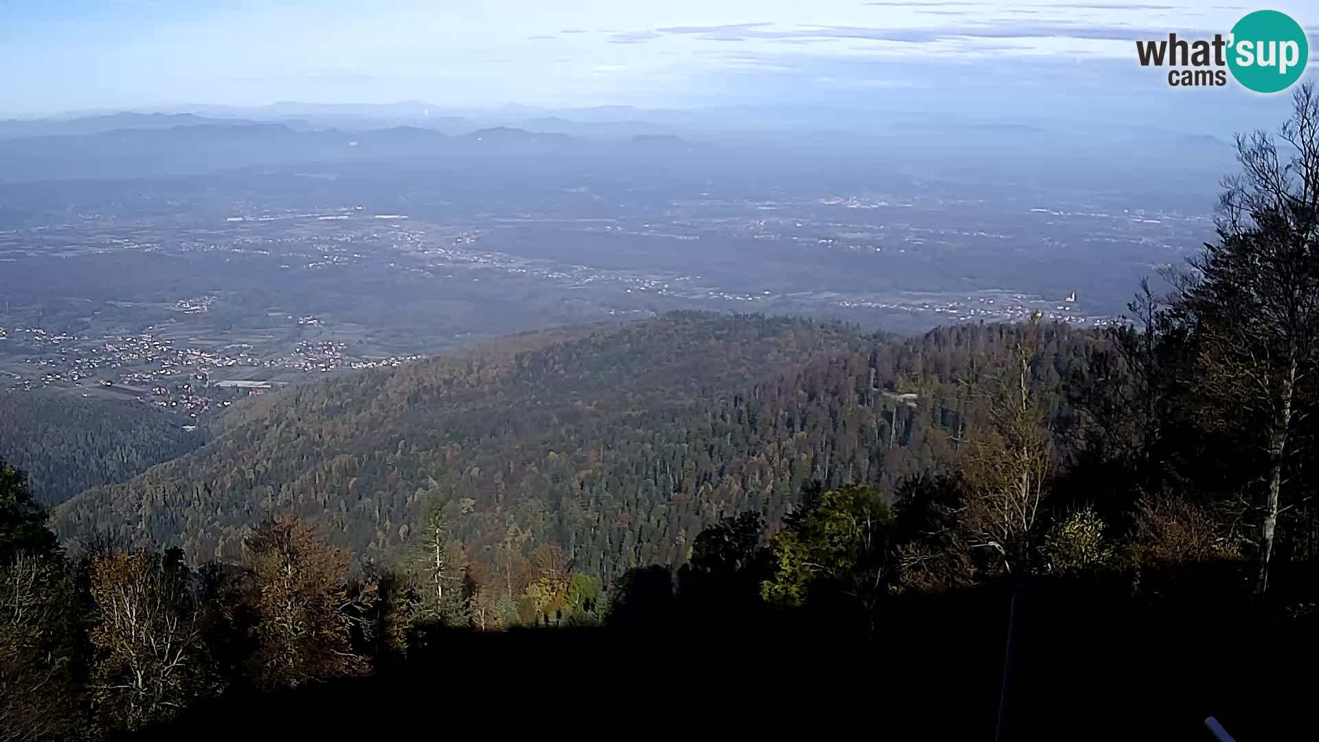 Sljeme webcam – Panorama