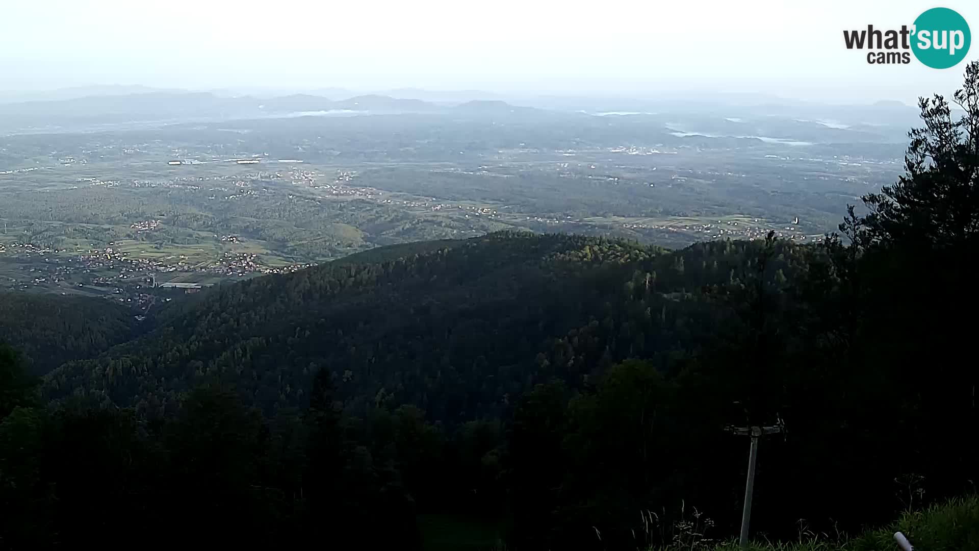 Sljeme webcam – Panorama