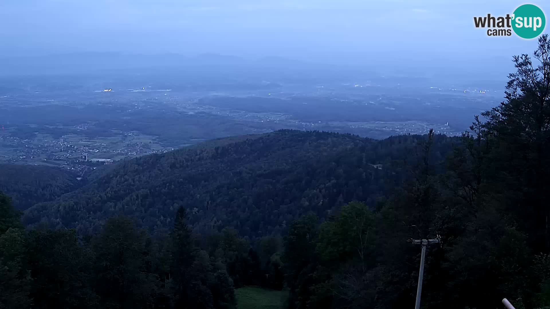 Sljeme spletna kamera – Panorama