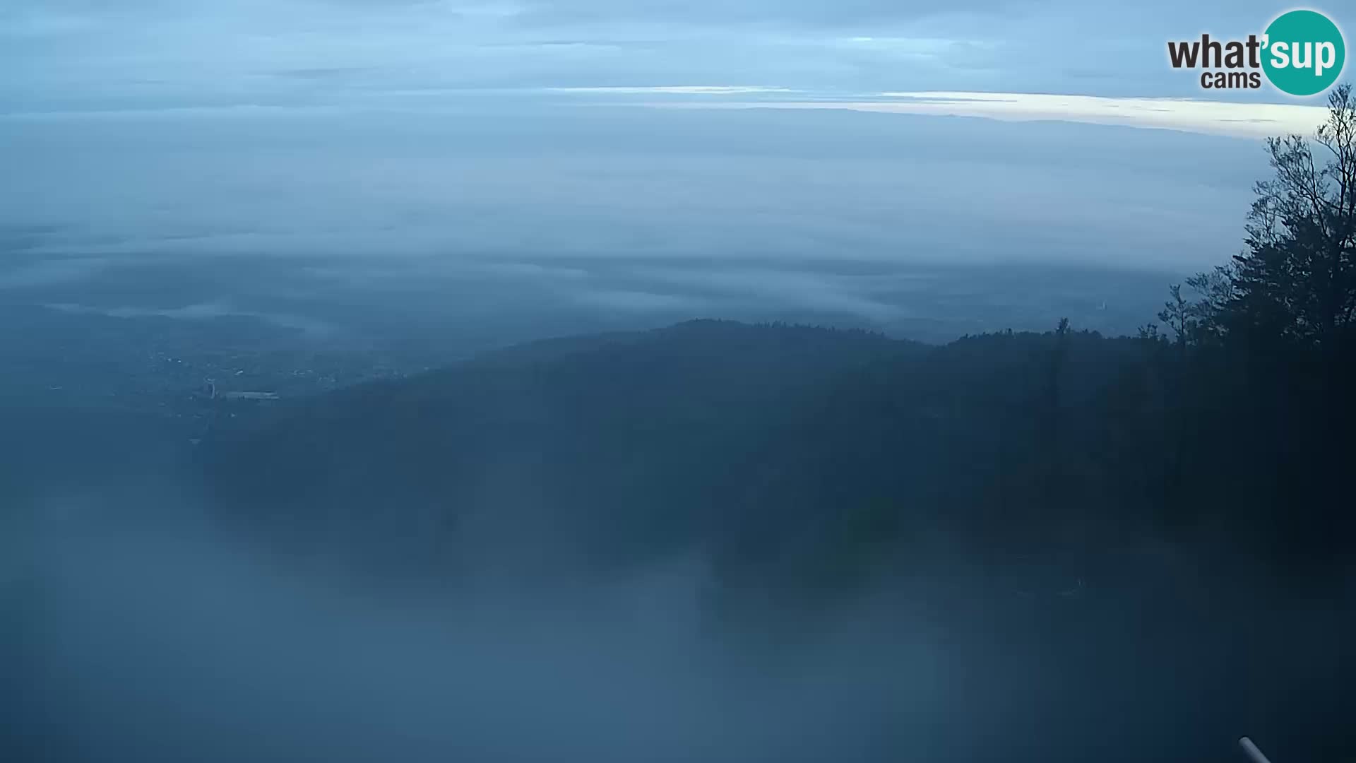 Sljeme webcam – Panorama