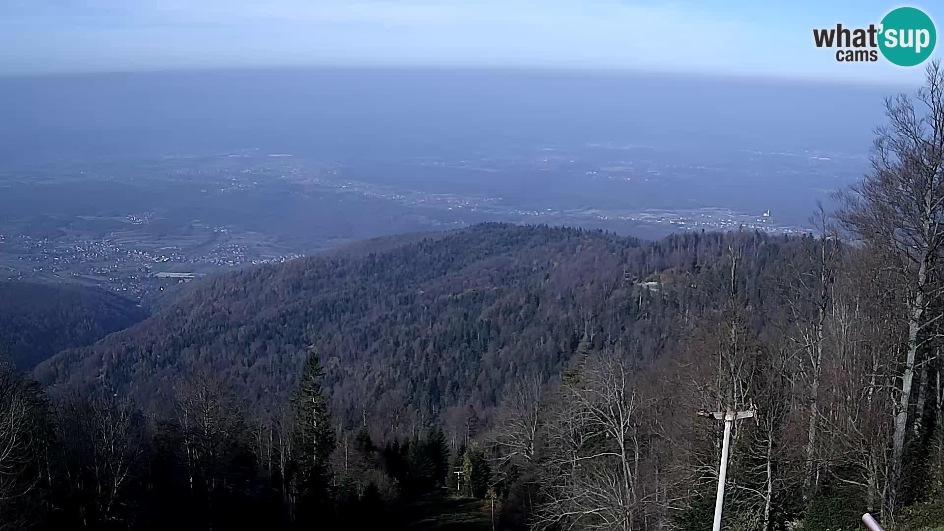 Sljeme webcam – Panorama