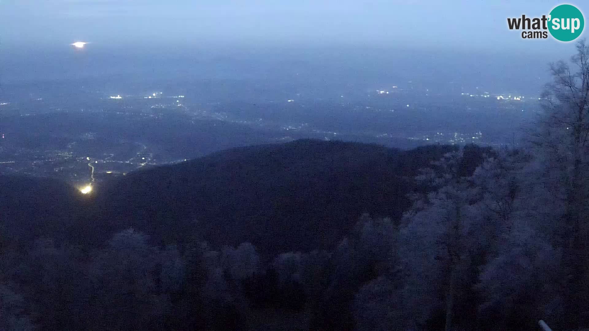 Sljeme webcam – Panorama