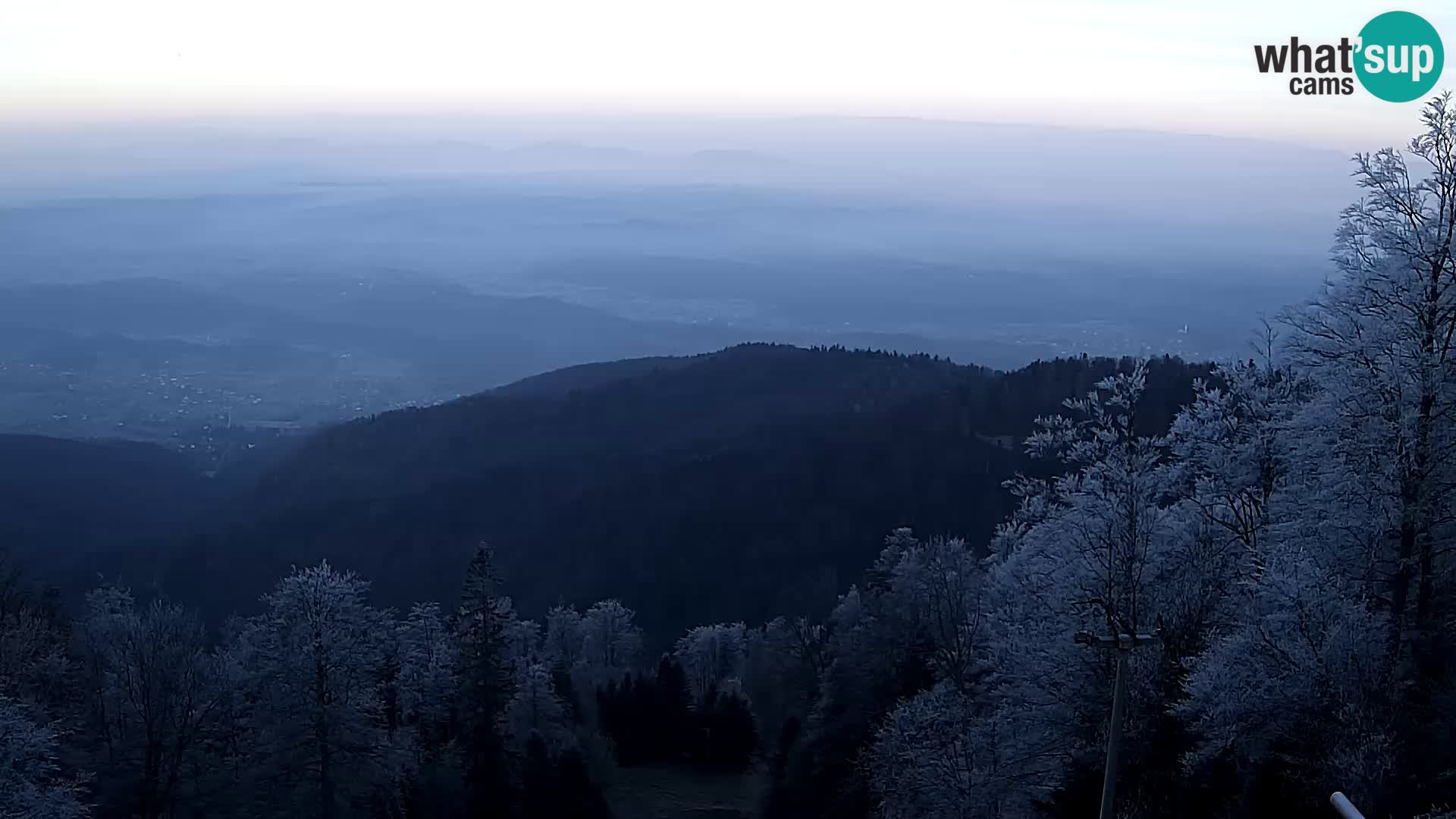 Sljeme webcam – Panorama