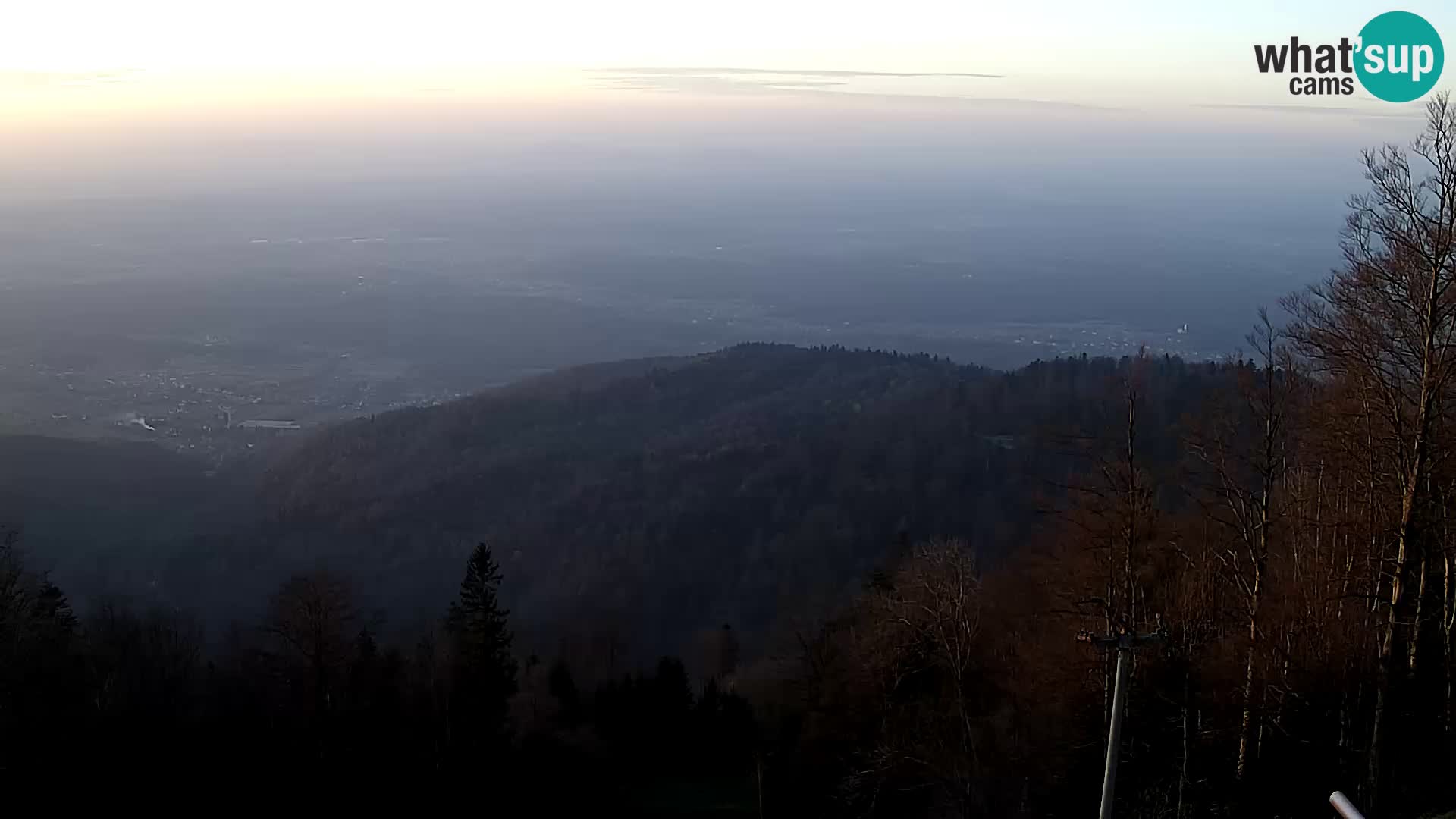 Sljeme webcam – Panorama