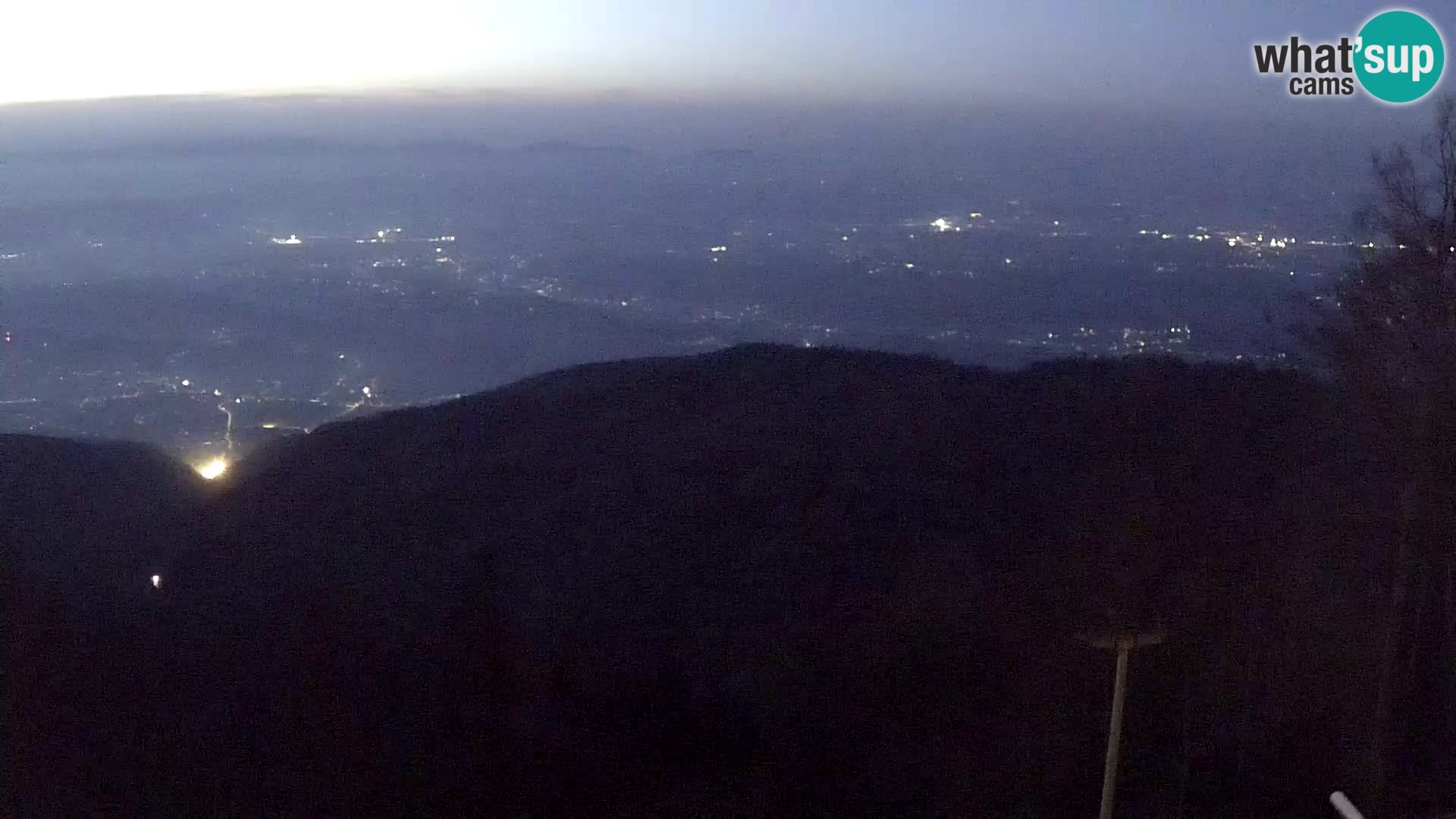 Sljeme webcam – Panorama