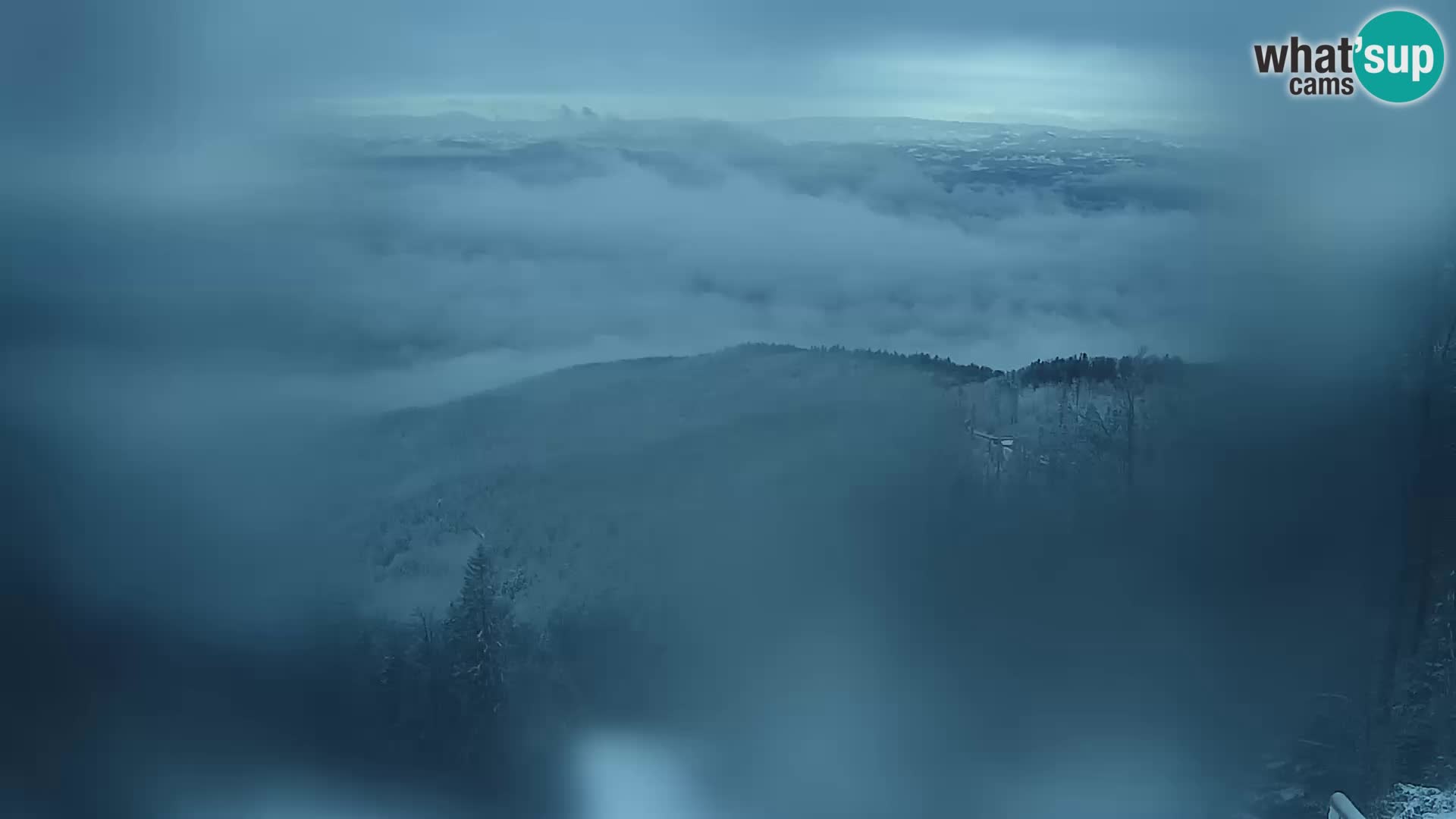 Sljeme webcam – Panorama