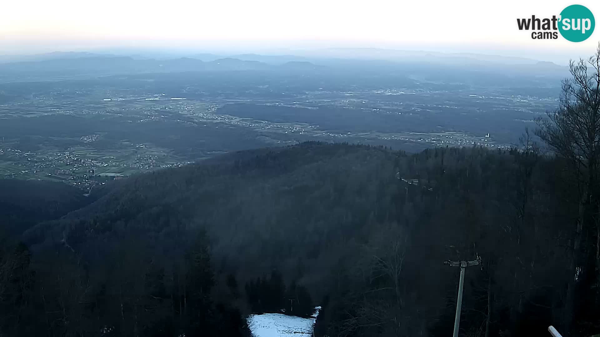 Sljeme webcam – Panorama