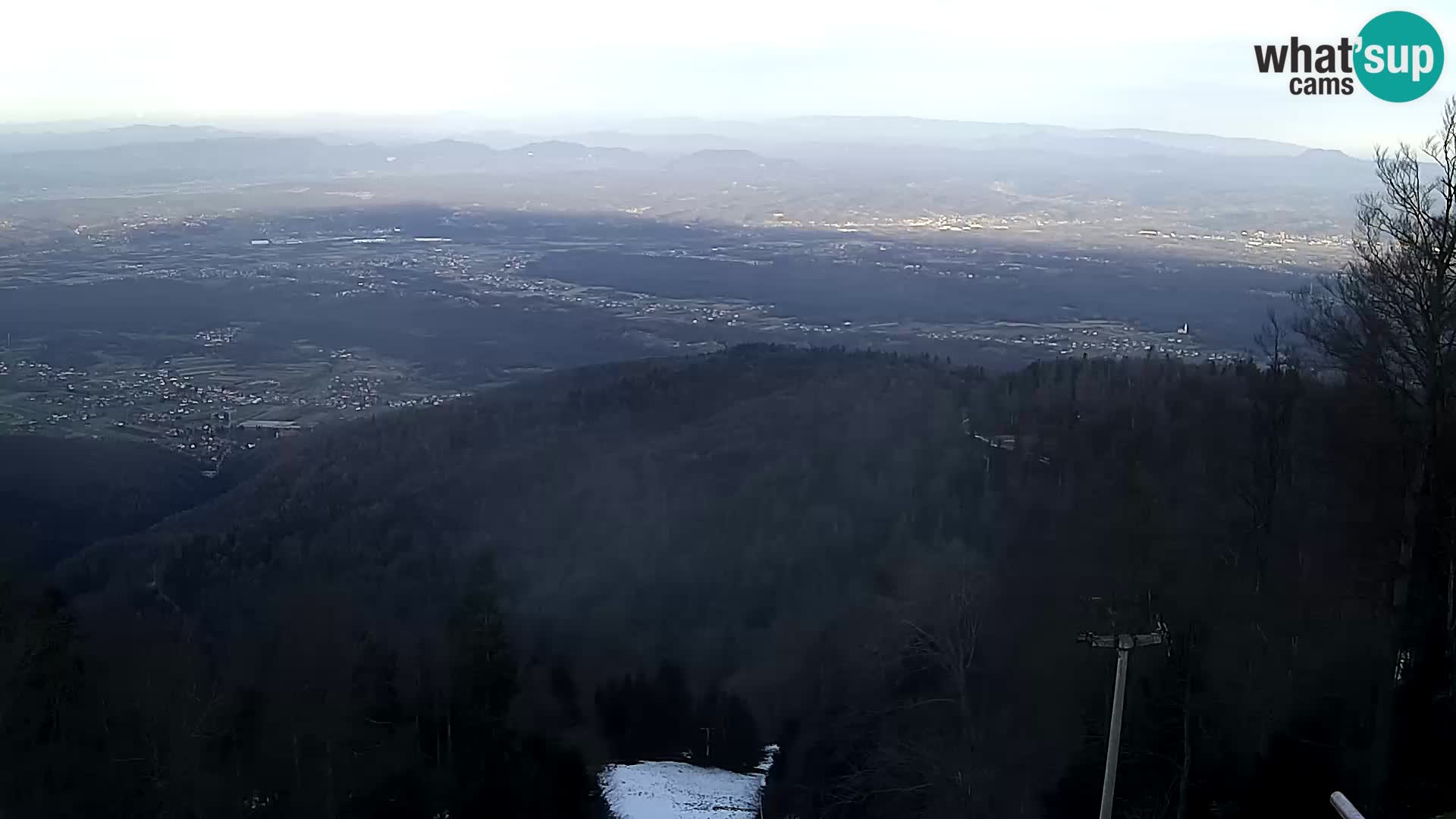 Sljeme webcam – Panorama