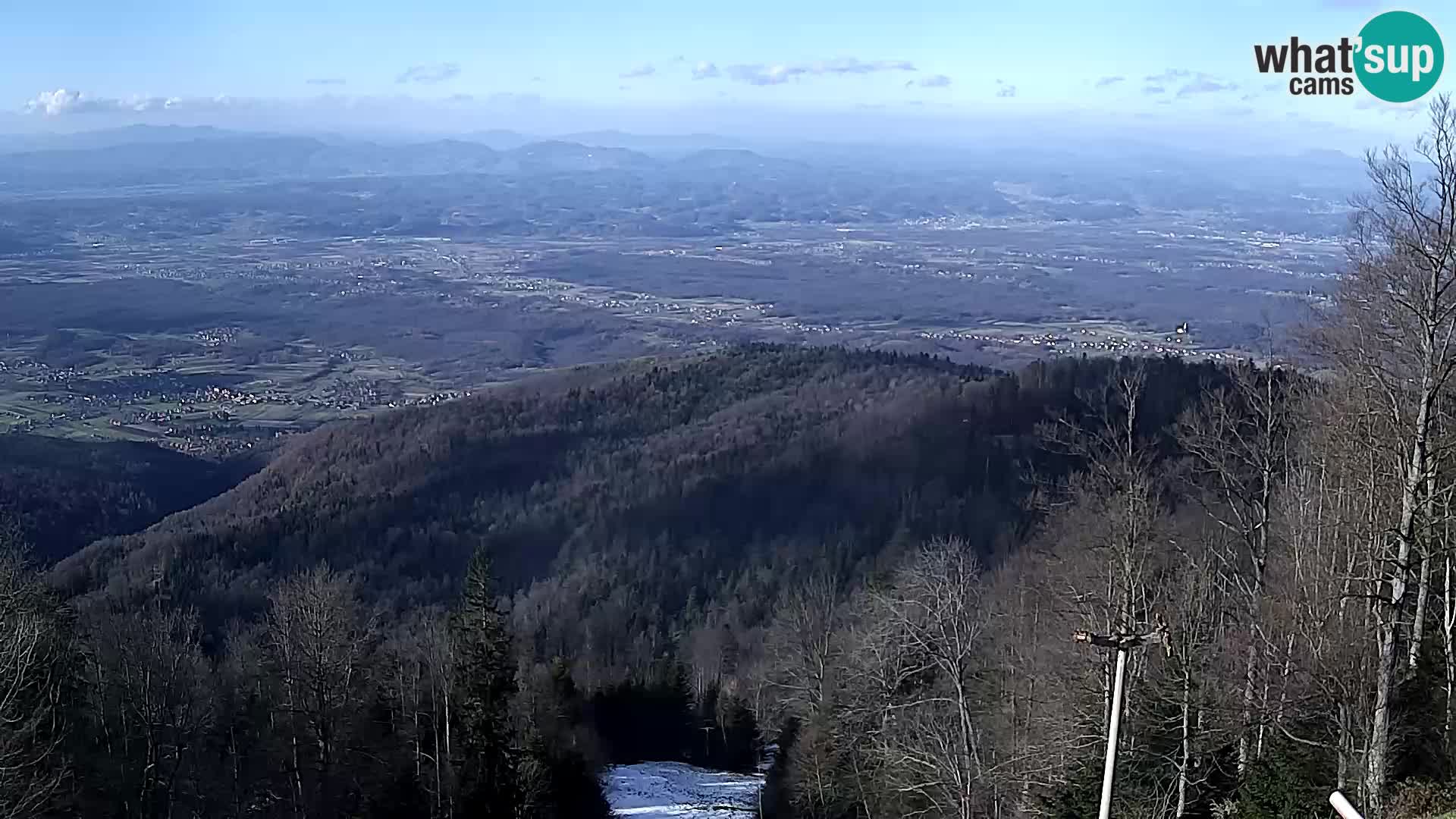 Sljeme webcam – Panorama