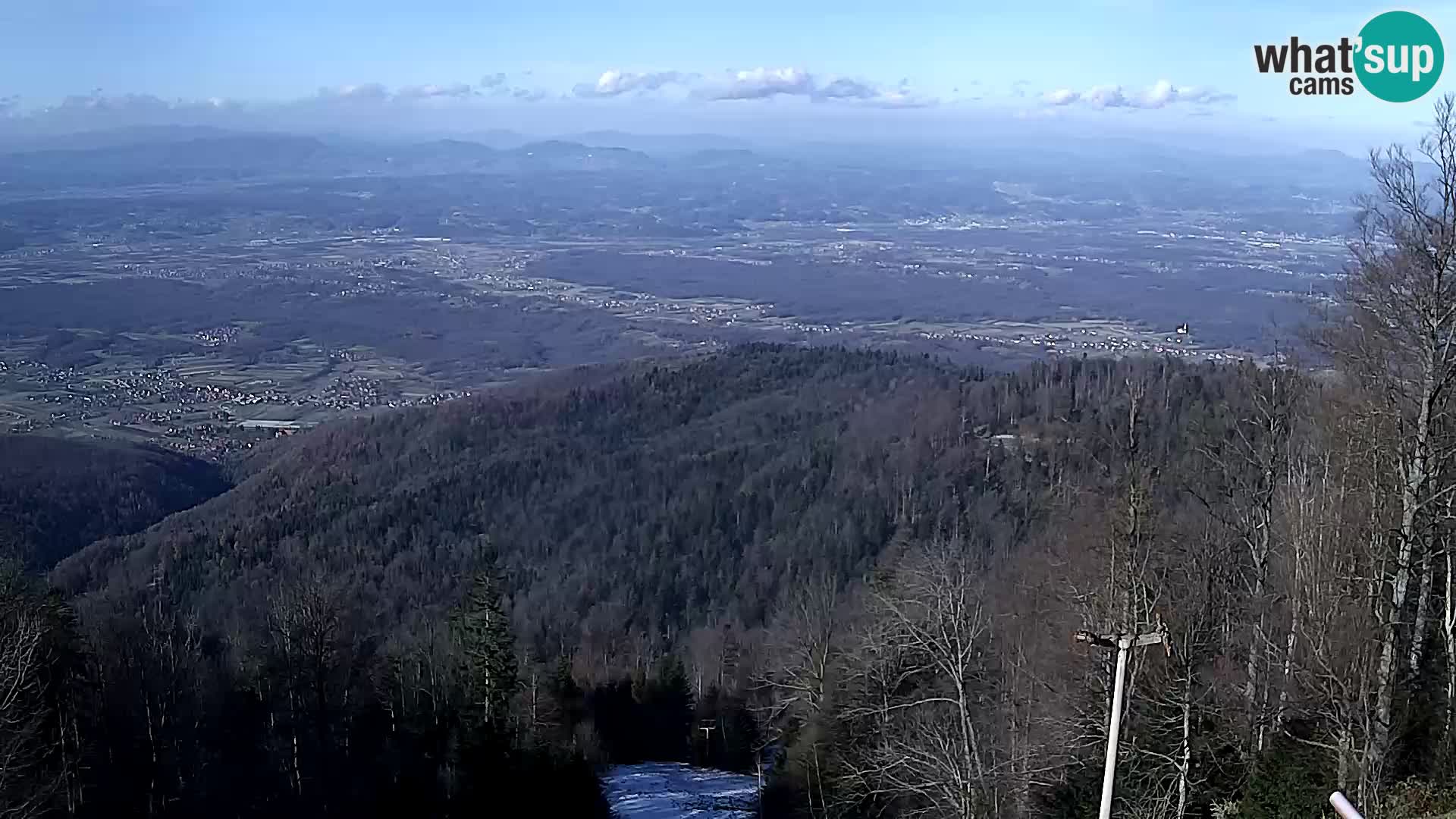 Sljeme webcam – Panorama