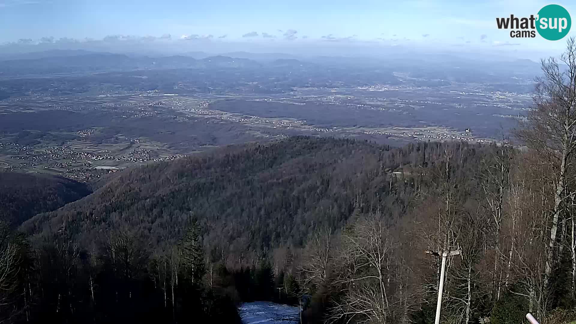 Sljeme webcam – Panorama