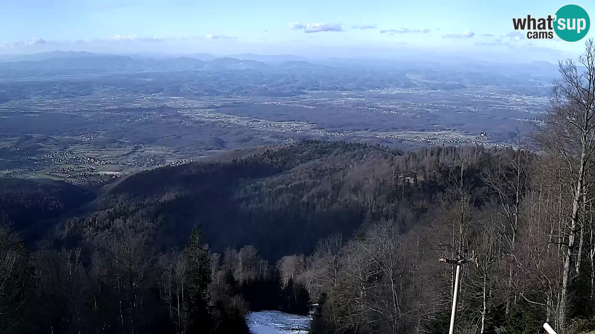 Sljeme webcam – Panorama