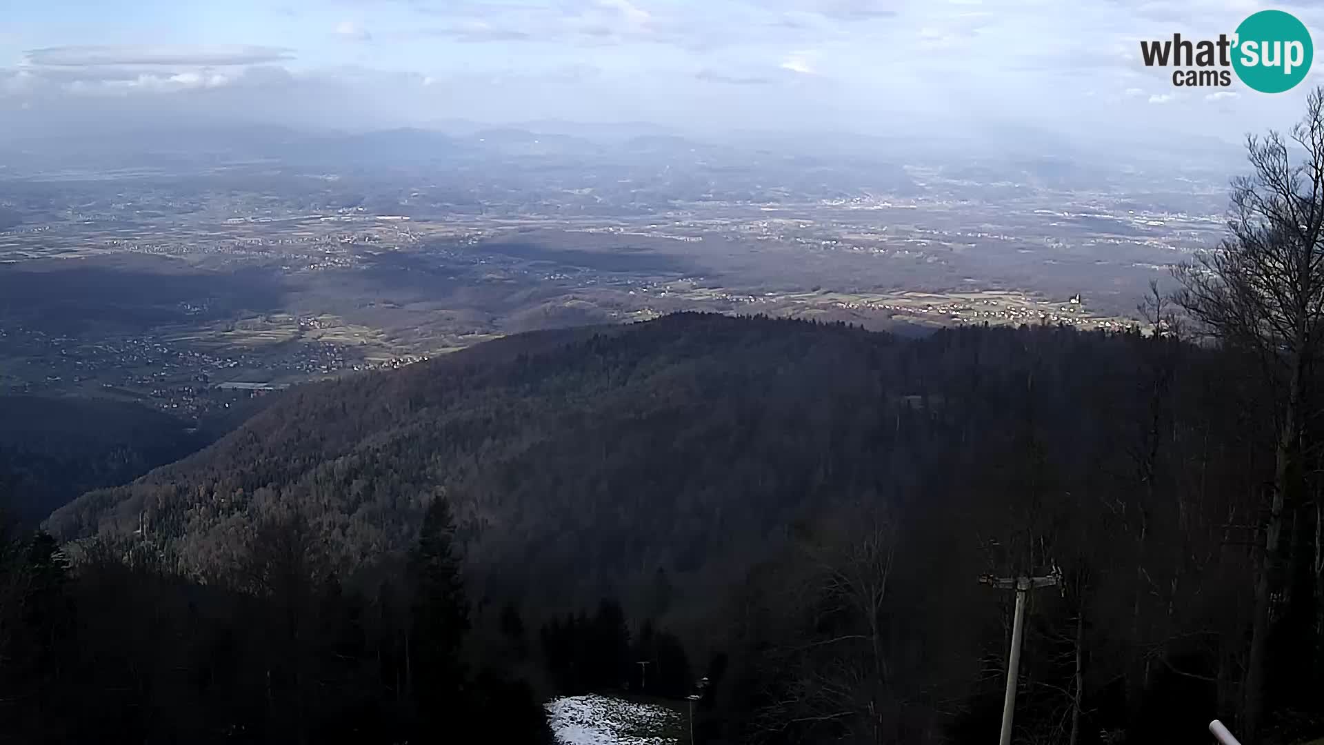 Sljeme webcam – Panorama