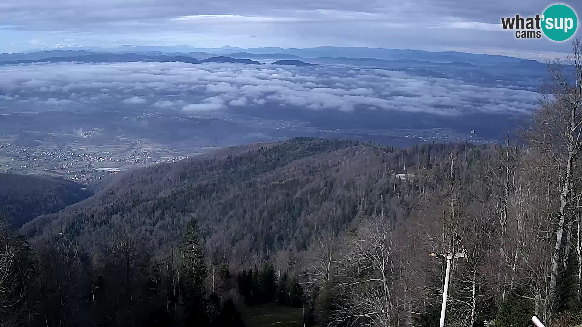 Sljeme webcam – Panorama