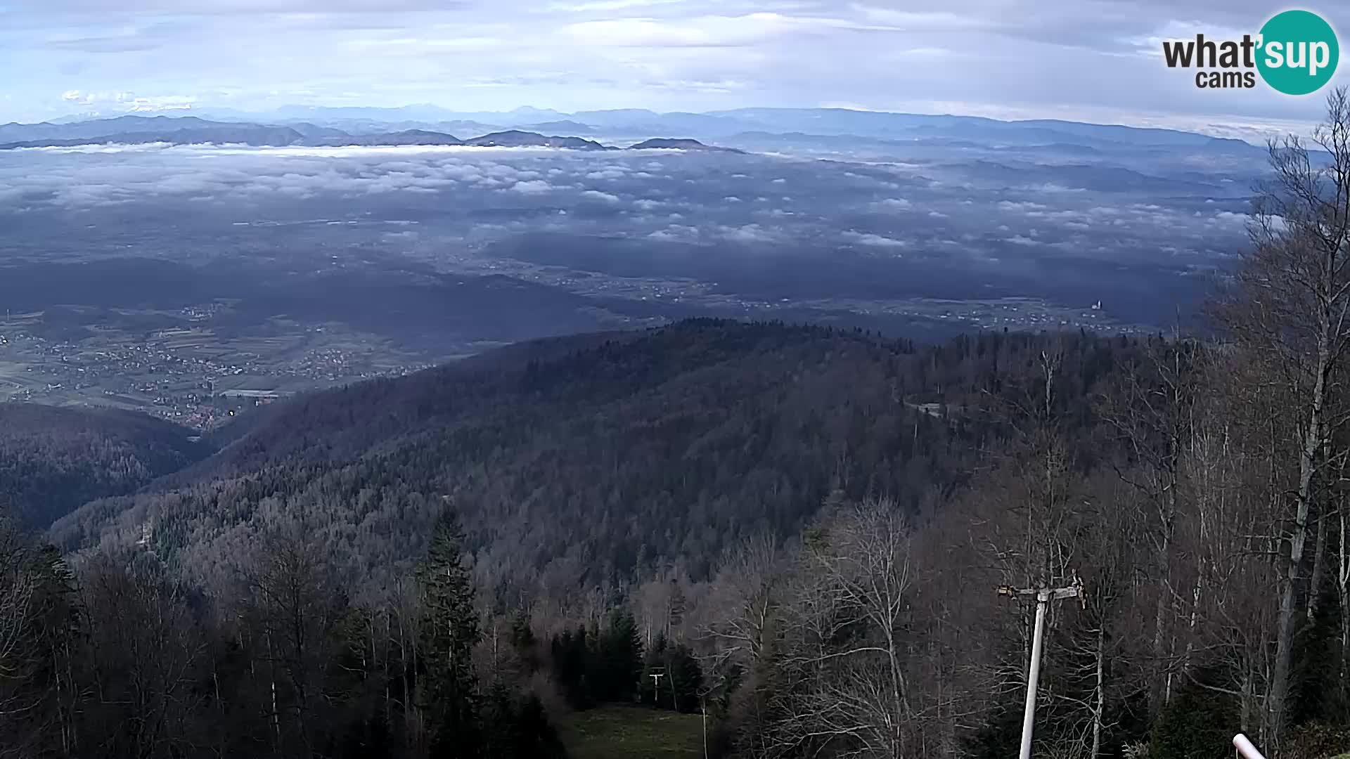 Sljeme webcam – Panorama