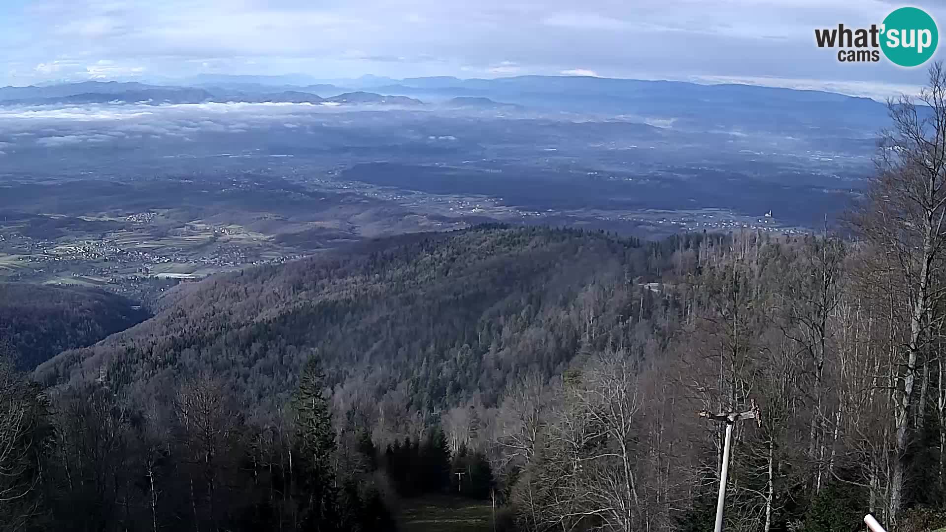 Sljeme webcam – Panorama