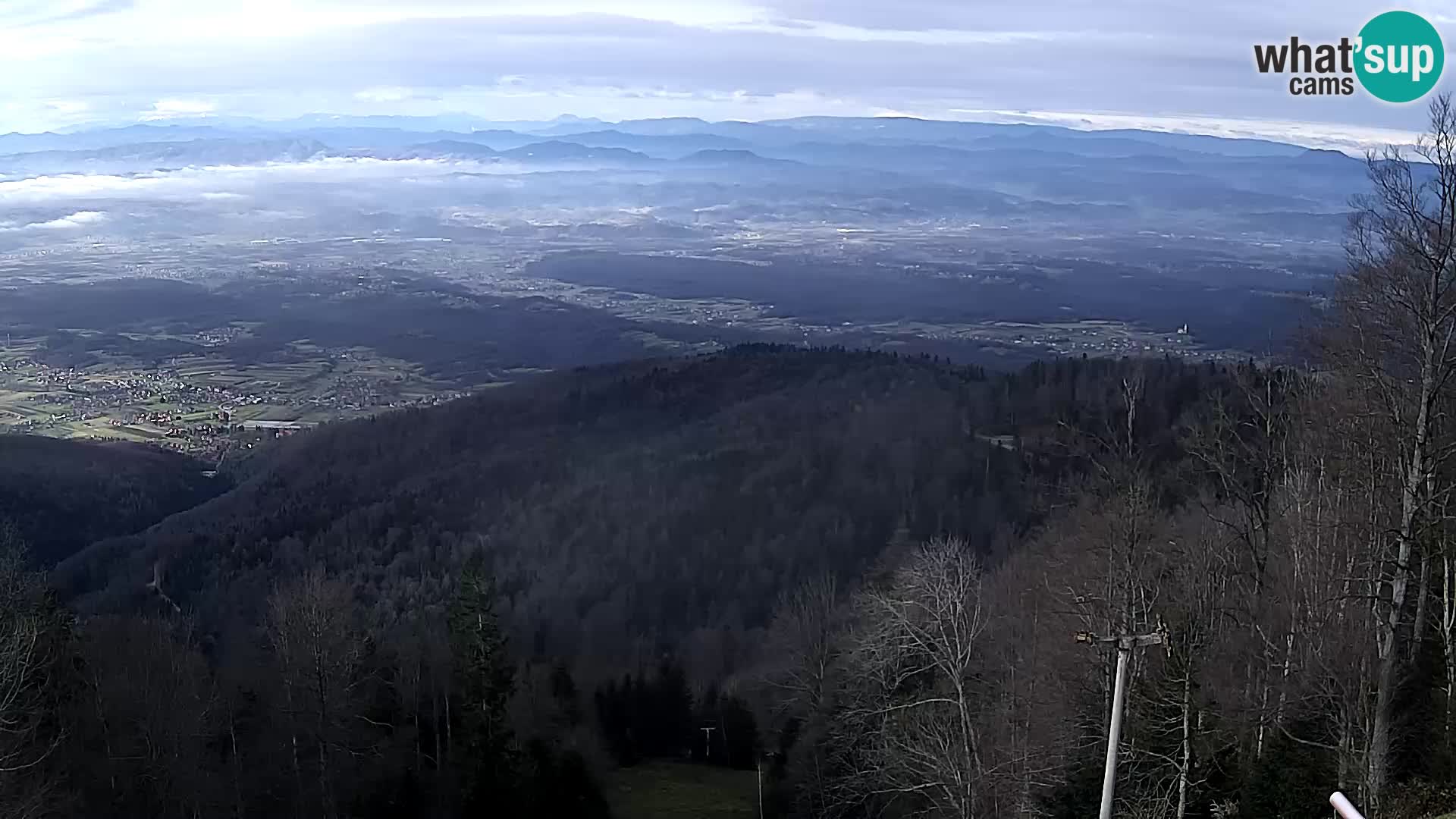 Sljeme webcam – Panorama