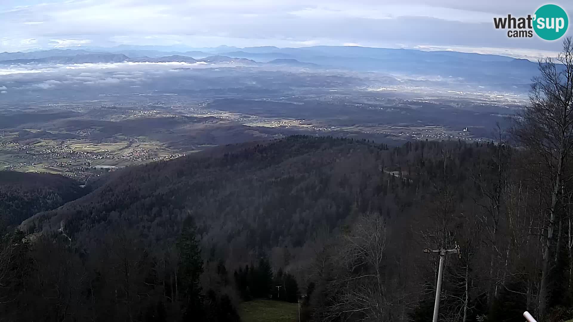 Sljeme webcam – Panorama