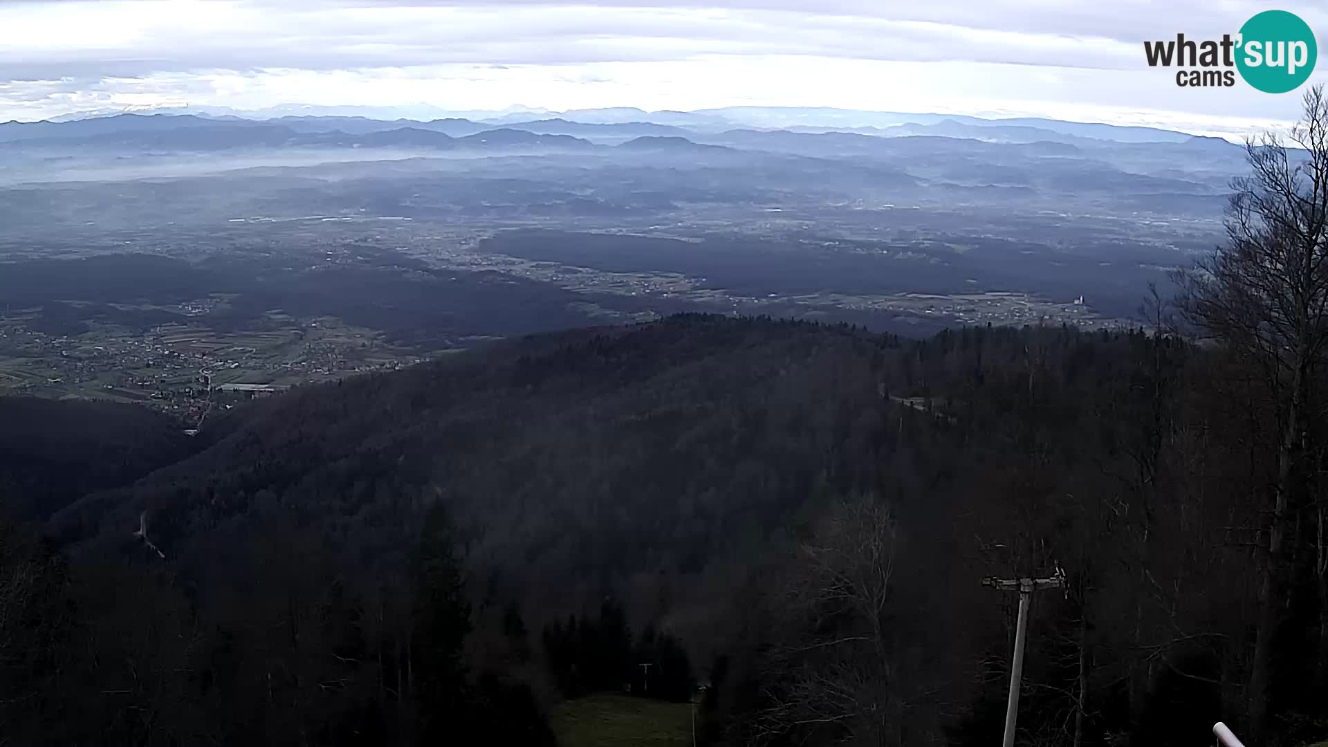 Sljeme webcam – Panorama