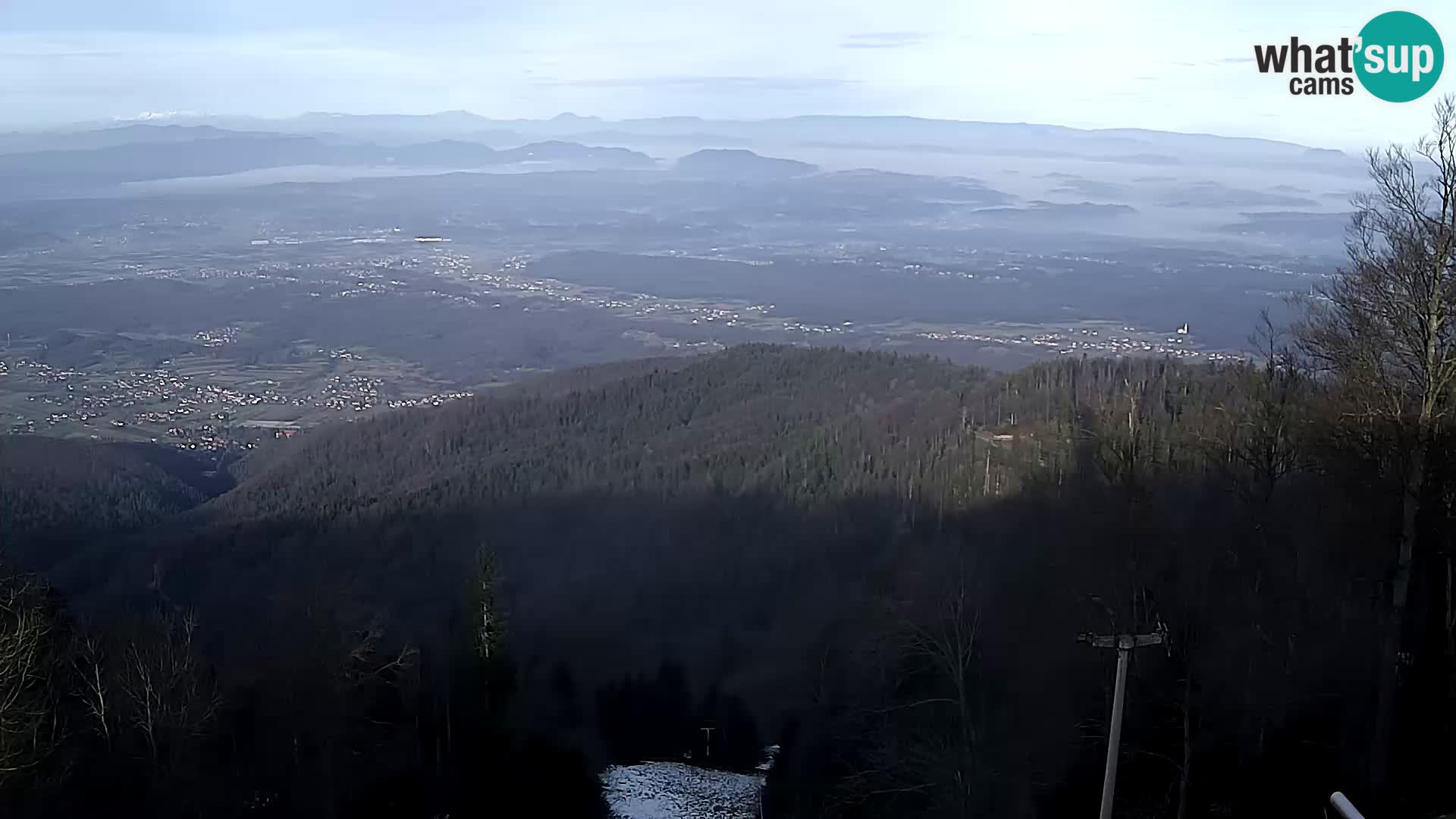 Sljeme webcam – Panorama