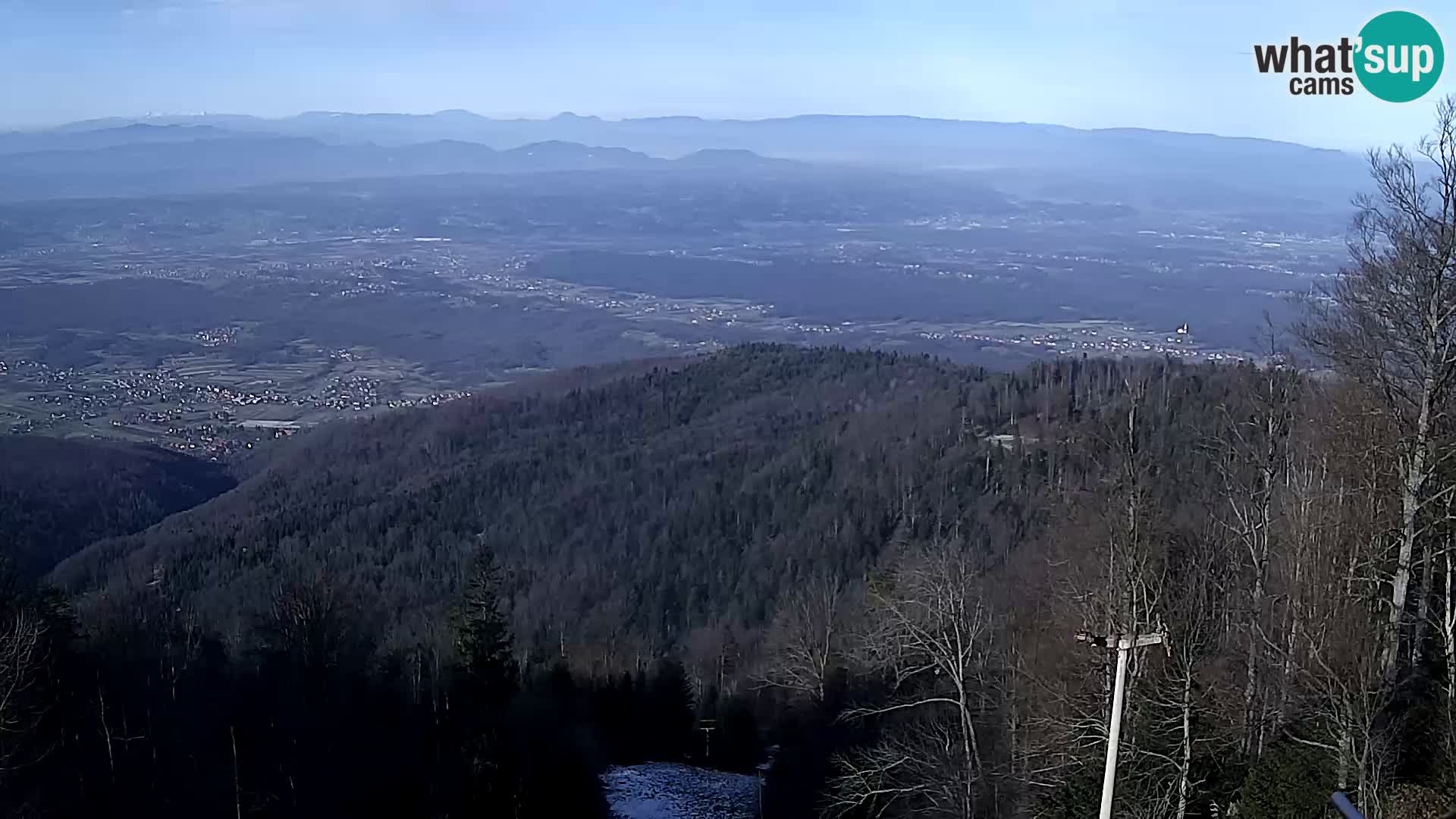 Sljeme webcam – Panorama