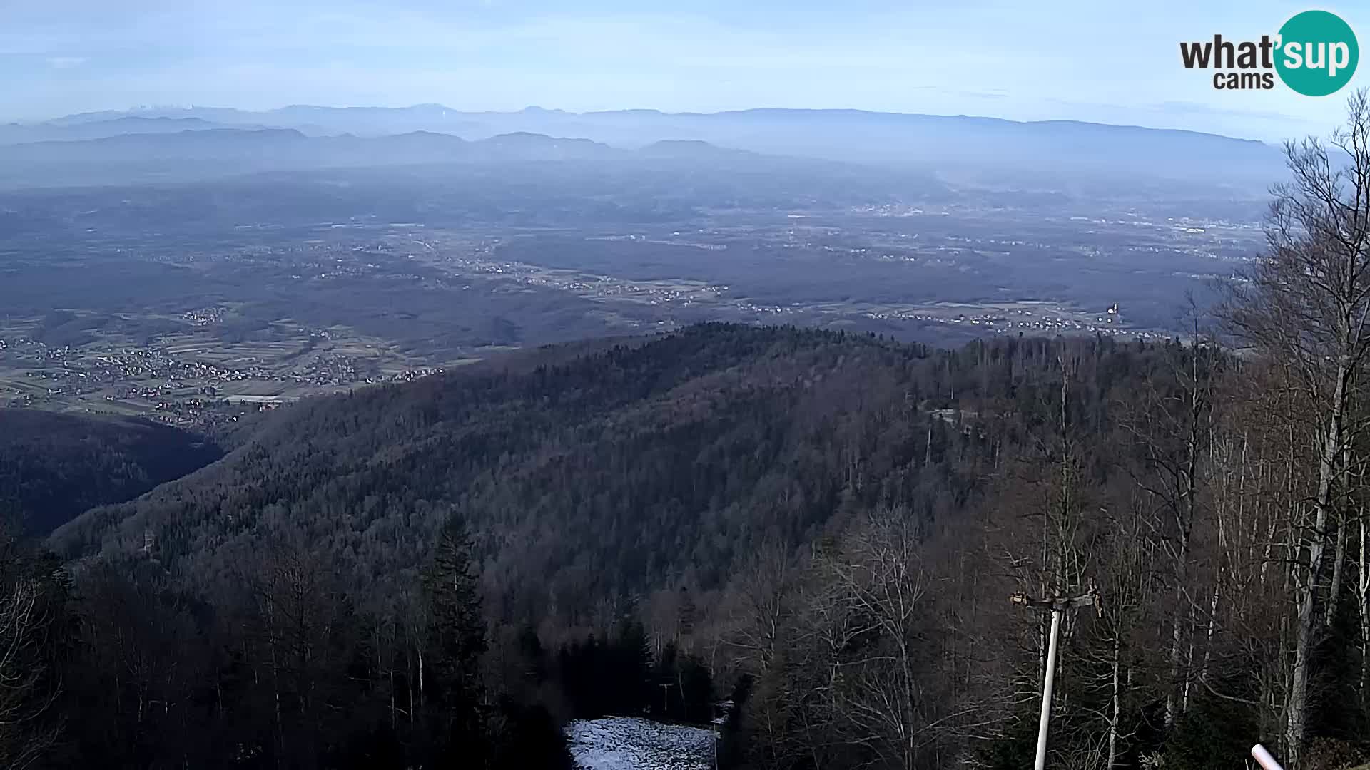 Sljeme webcam – Panorama