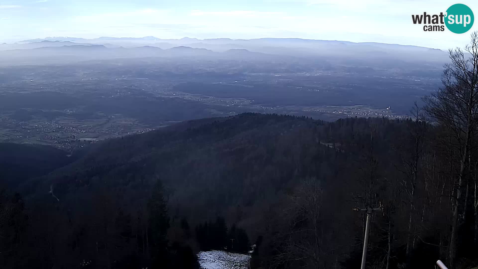 Sljeme webcam – Panorama