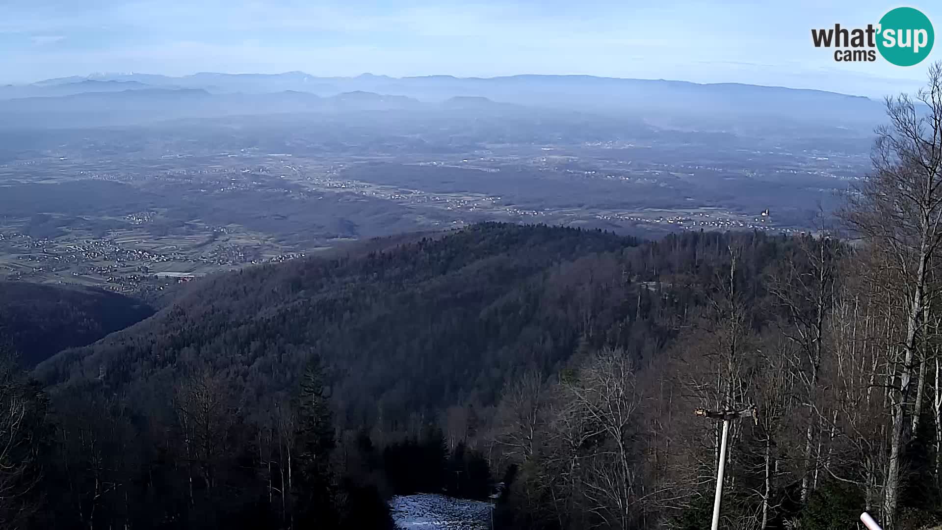 Sljeme webcam – Panorama