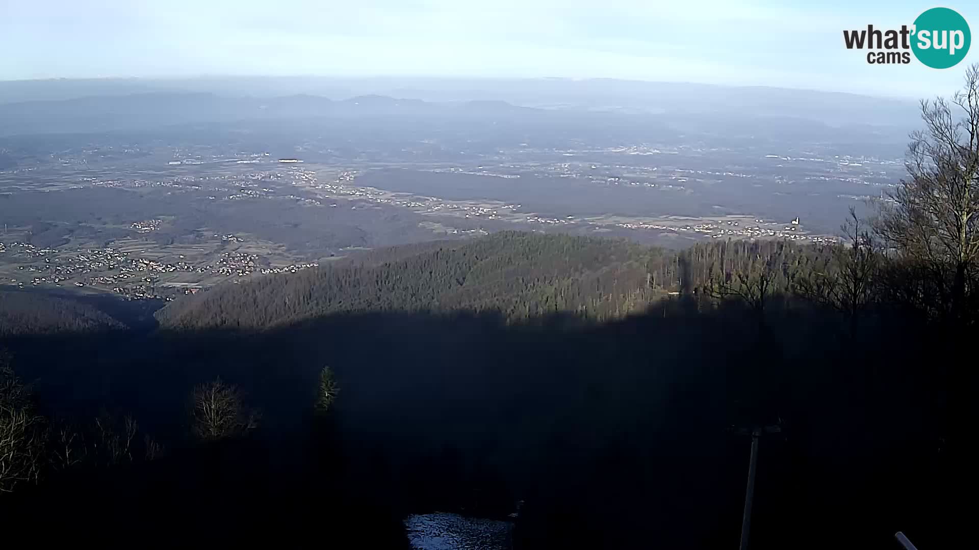 Sljeme webcam – Panorama