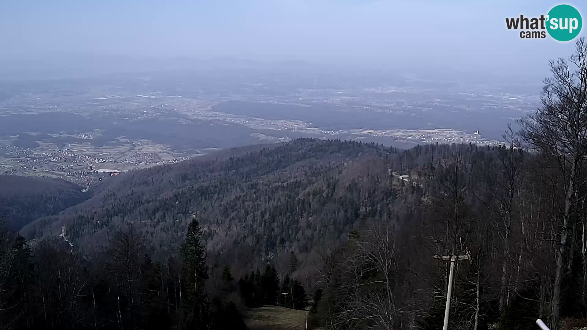 Sljeme webcam – Panorama