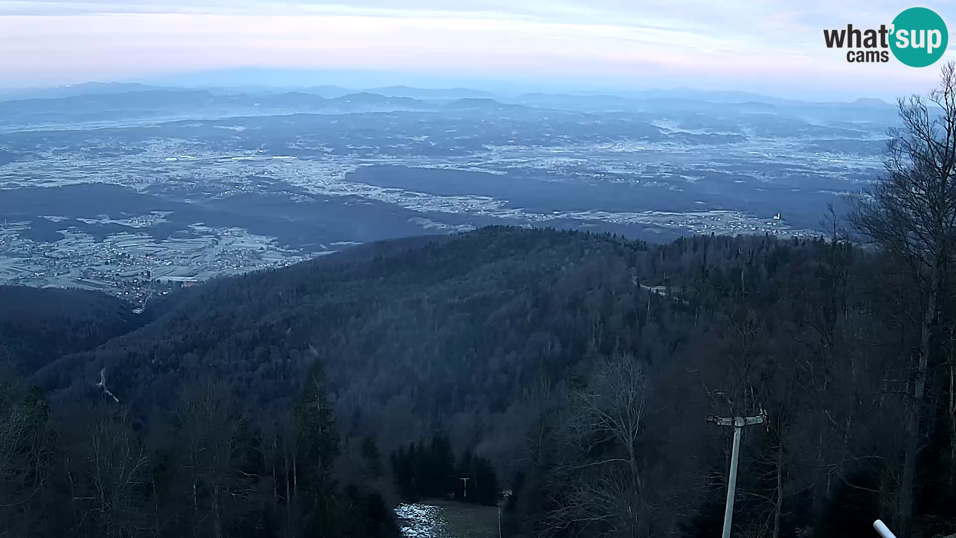 Sljeme webcam – Panorama