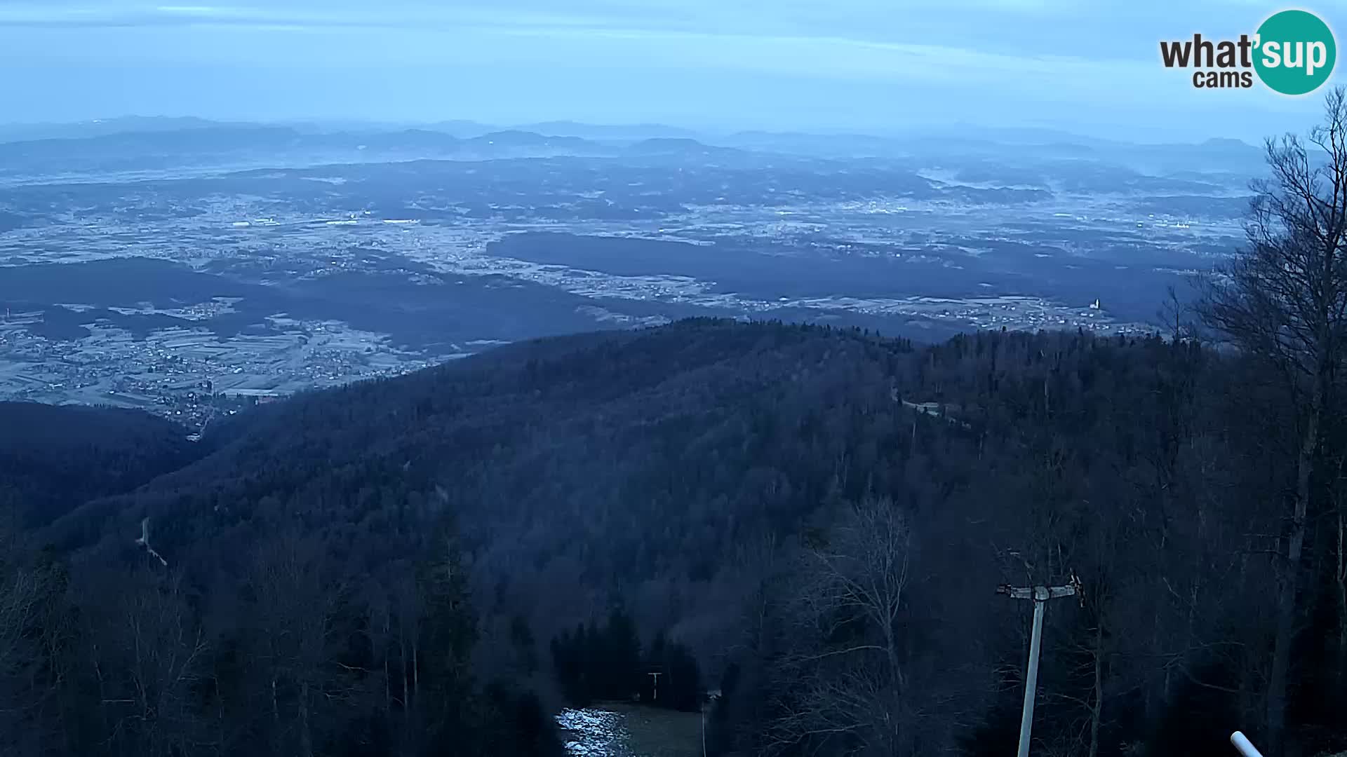 Sljeme spletna kamera – Panorama