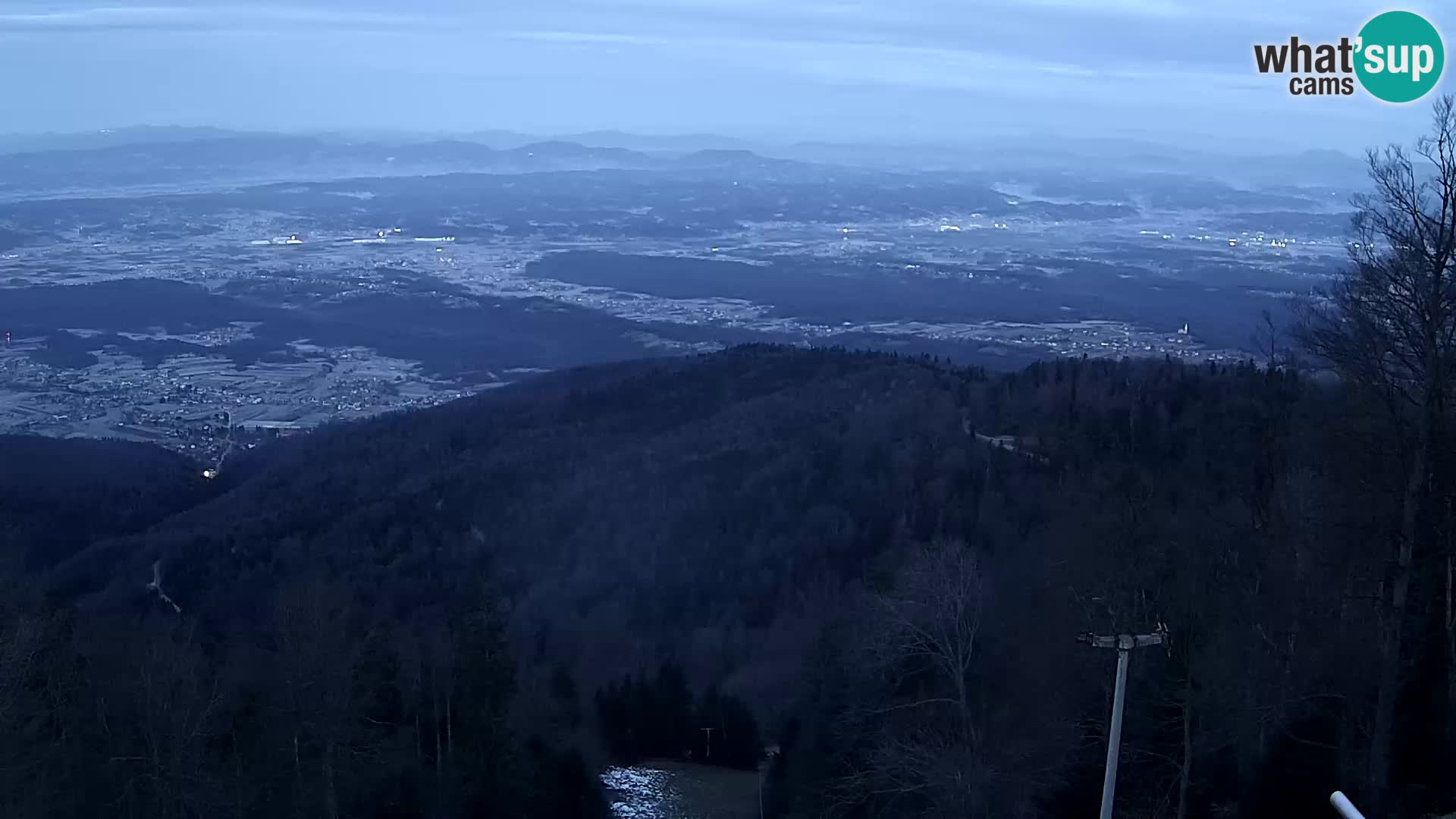 Sljeme webcam – Panorama