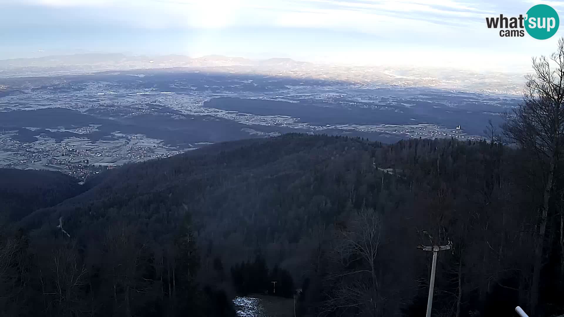 Sljeme webcam – Panorama