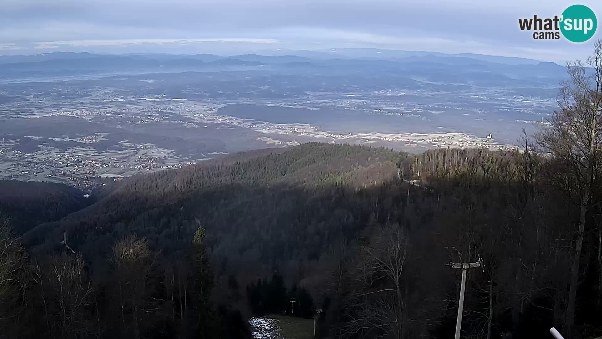 Sljeme webcam – Panorama